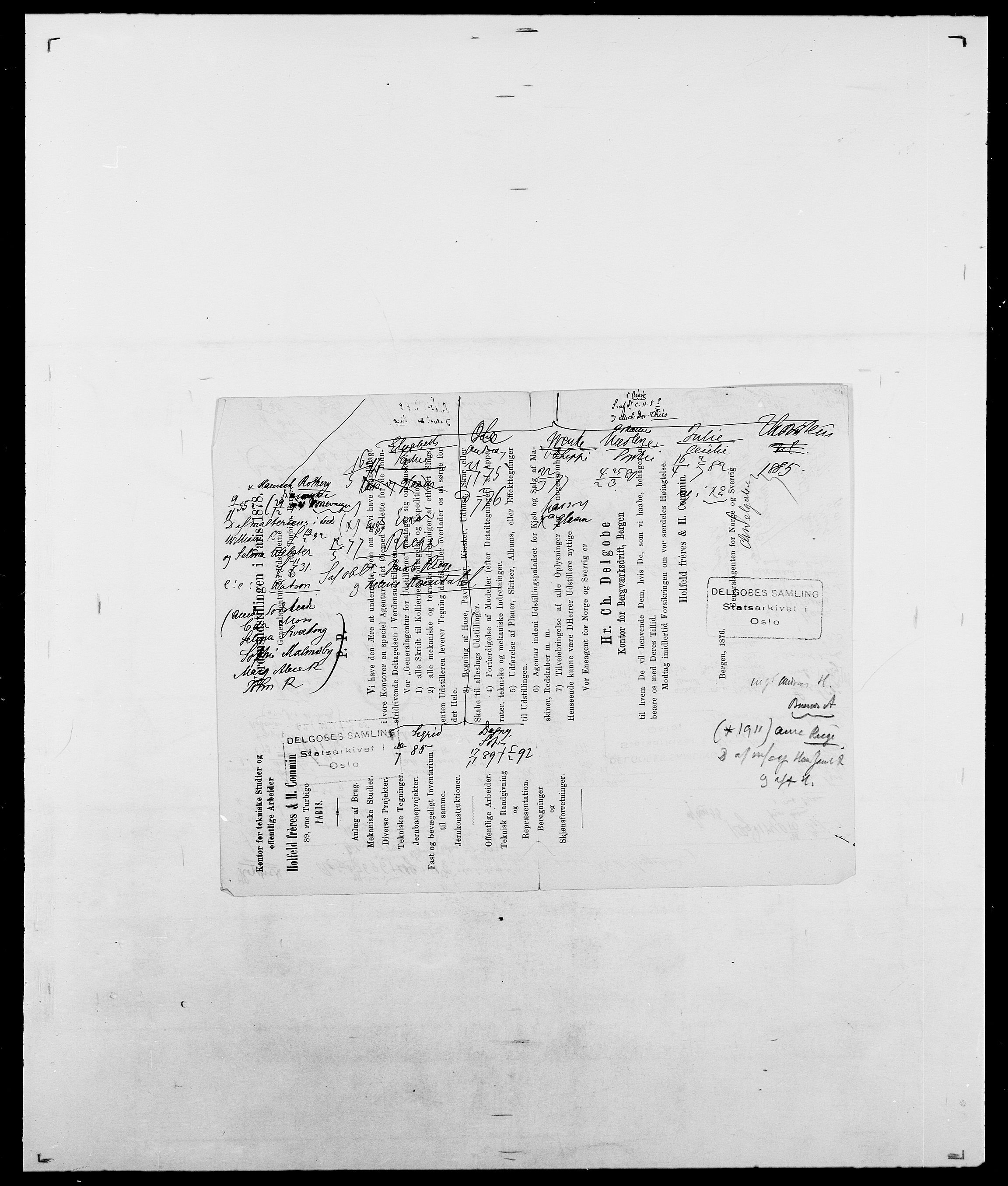 Delgobe, Charles Antoine - samling, SAO/PAO-0038/D/Da/L0018: Hoch - Howert, p. 939