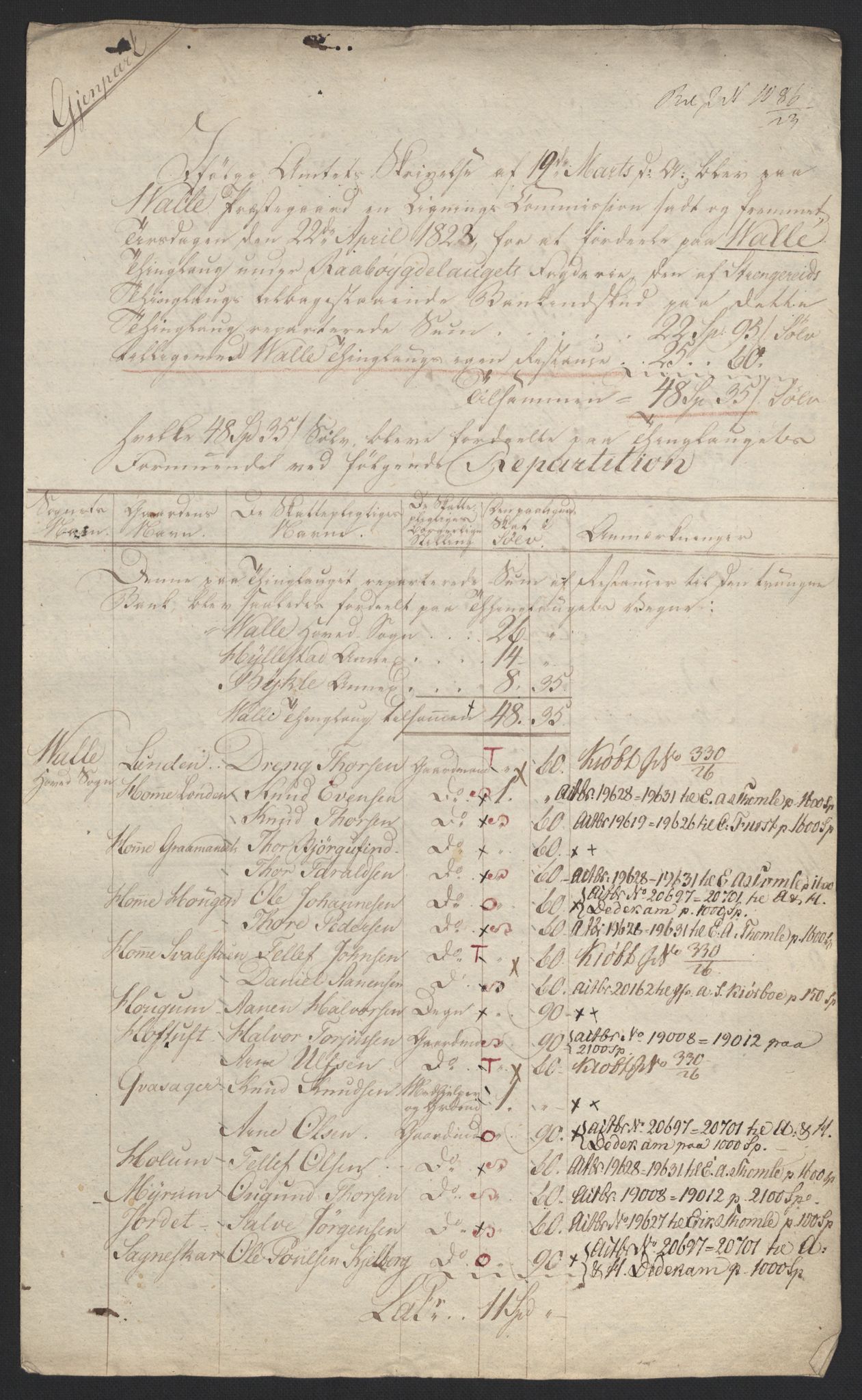 Sølvskatten 1816, NOBA/SOLVSKATTEN/A/L0029: Bind 31: Råbyggelaget fogderi, 1816-1823, p. 44
