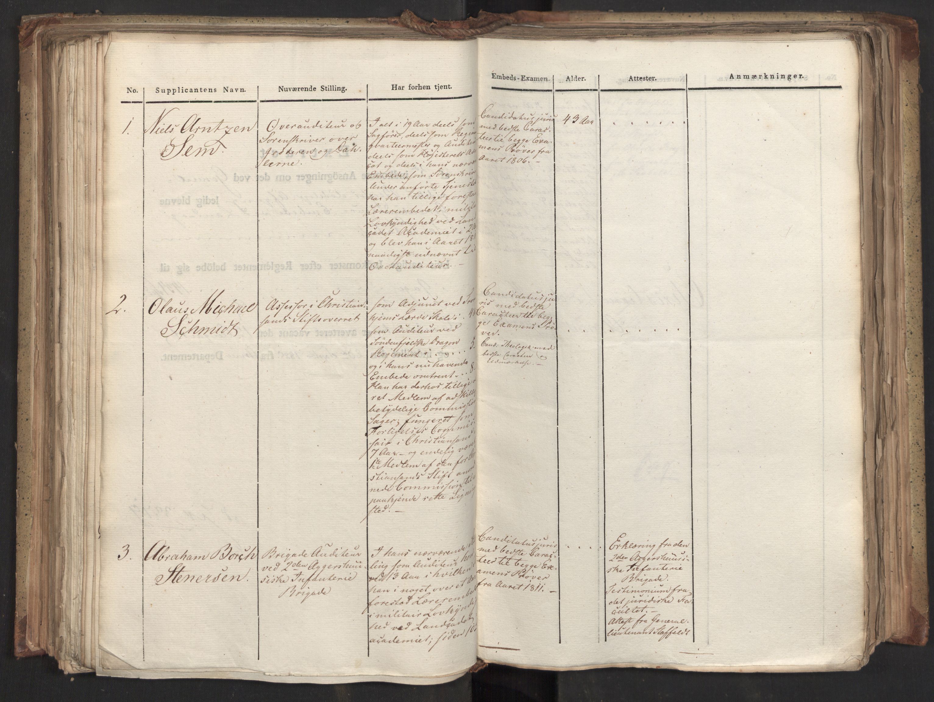 Statsrådsavdelingen i Stockholm, AV/RA-S-1003/D/Da/L0046: Regjeringsinnstillinger nr. 3308-3500, 1826, p. 205