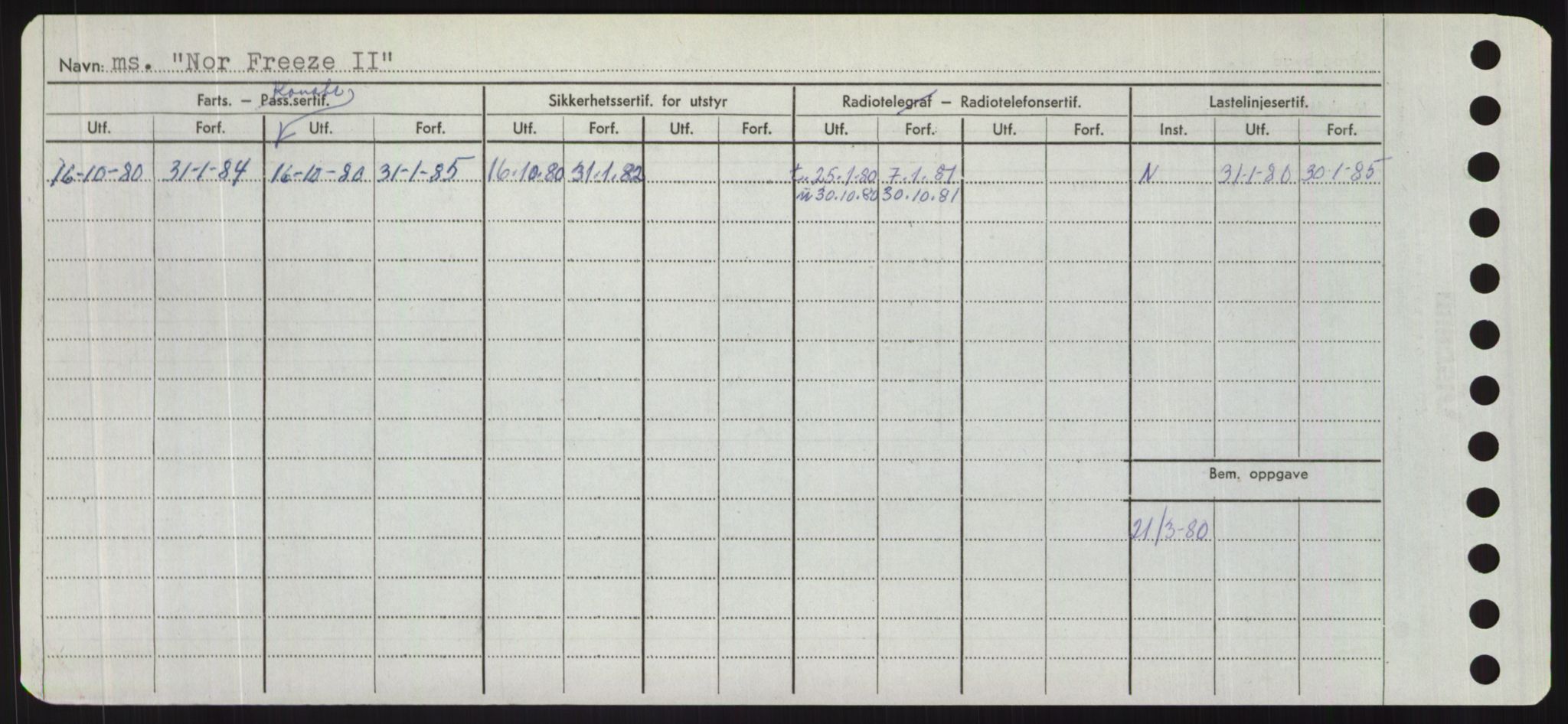 Sjøfartsdirektoratet med forløpere, Skipsmålingen, AV/RA-S-1627/H/Hd/L0026: Fartøy, N-Norhol, p. 326