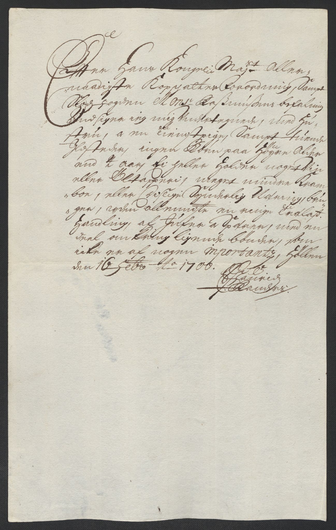 Rentekammeret inntil 1814, Reviderte regnskaper, Fogderegnskap, AV/RA-EA-4092/R10/L0442: Fogderegnskap Aker og Follo, 1699, p. 539