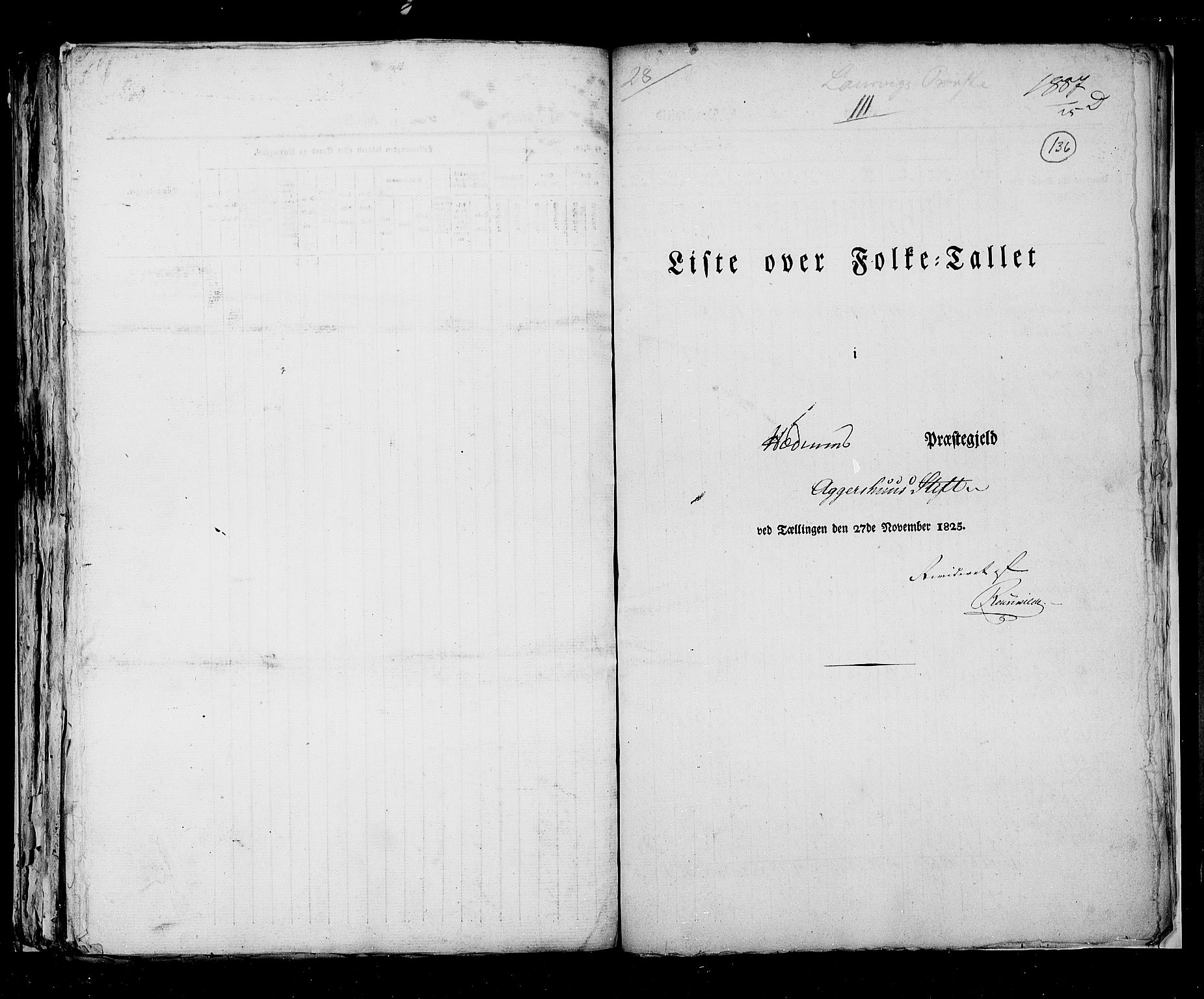 RA, Census 1825, vol. 8: Jarlsberg og Larvik amt, 1825, p. 136
