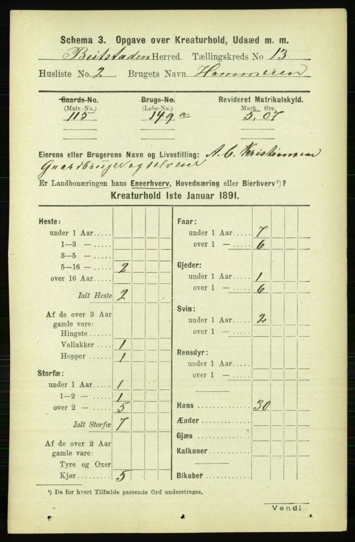 RA, 1891 census for 1727 Beitstad, 1891, p. 6469