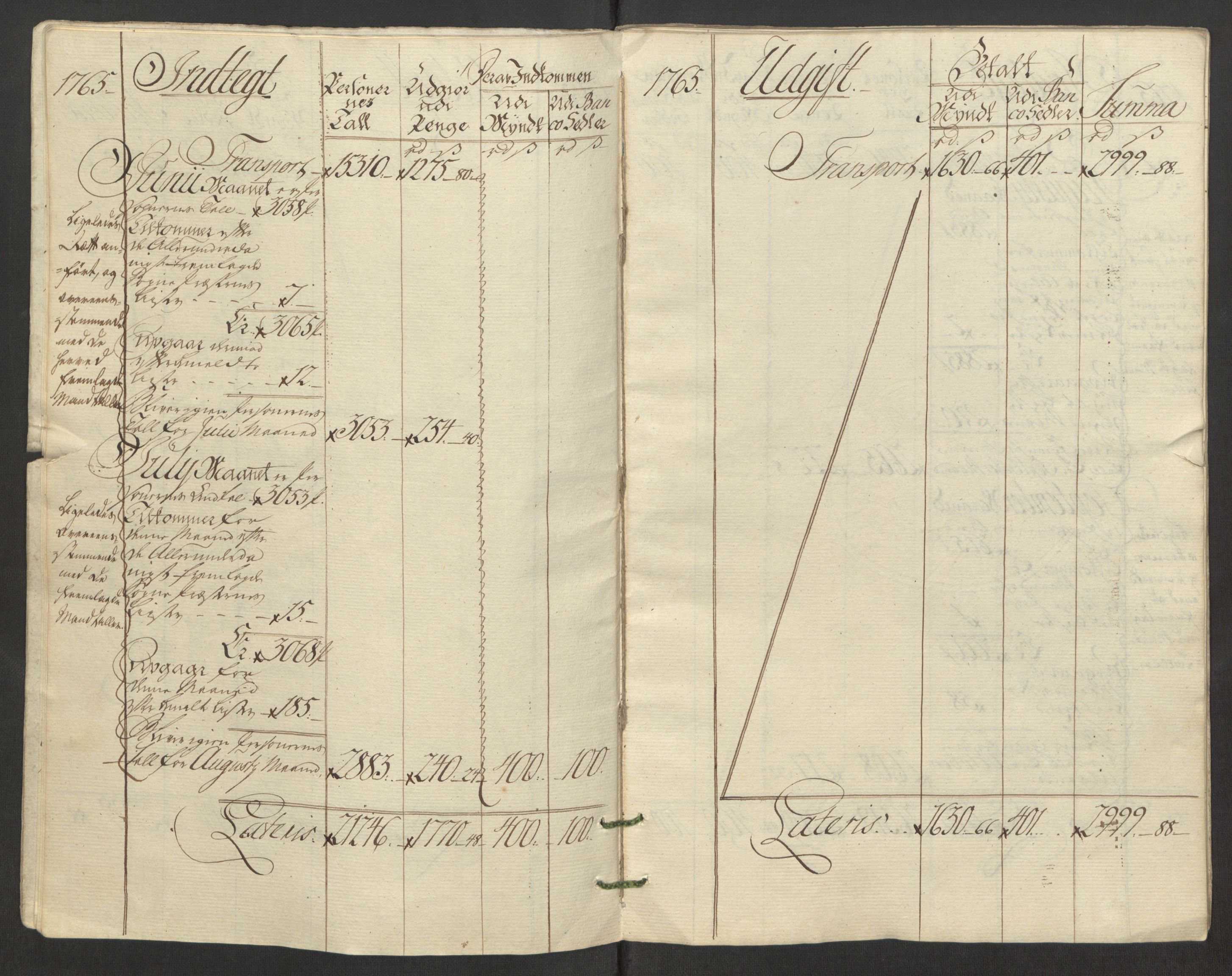 Rentekammeret inntil 1814, Reviderte regnskaper, Fogderegnskap, AV/RA-EA-4092/R31/L1834: Ekstraskatten Hurum, Røyken, Eiker, Lier og Buskerud, 1765, p. 7