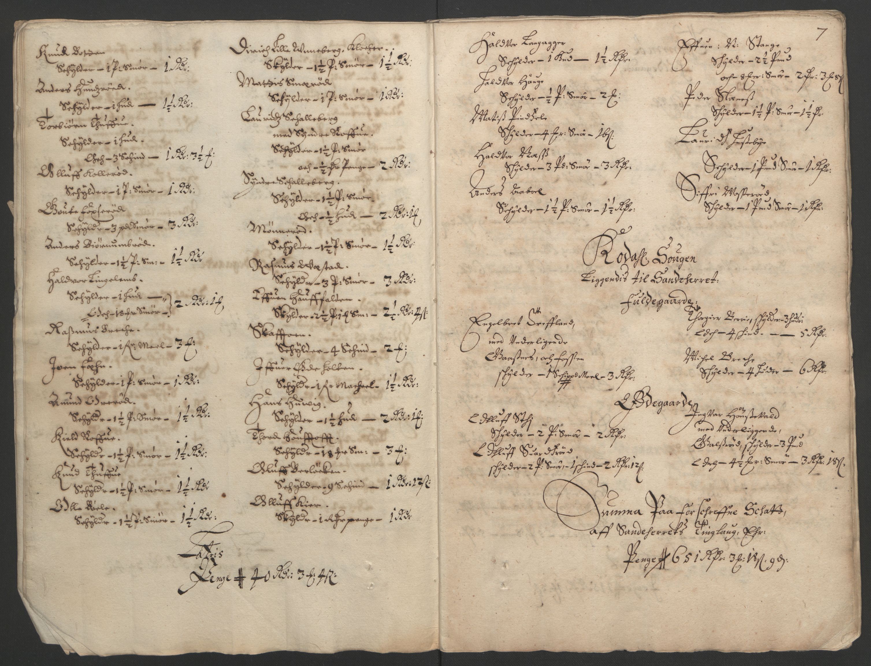 Rentekammeret inntil 1814, Reviderte regnskaper, Fogderegnskap, AV/RA-EA-4092/R33/L1964: Fogderegnskap Larvik grevskap, 1665-1668, p. 113