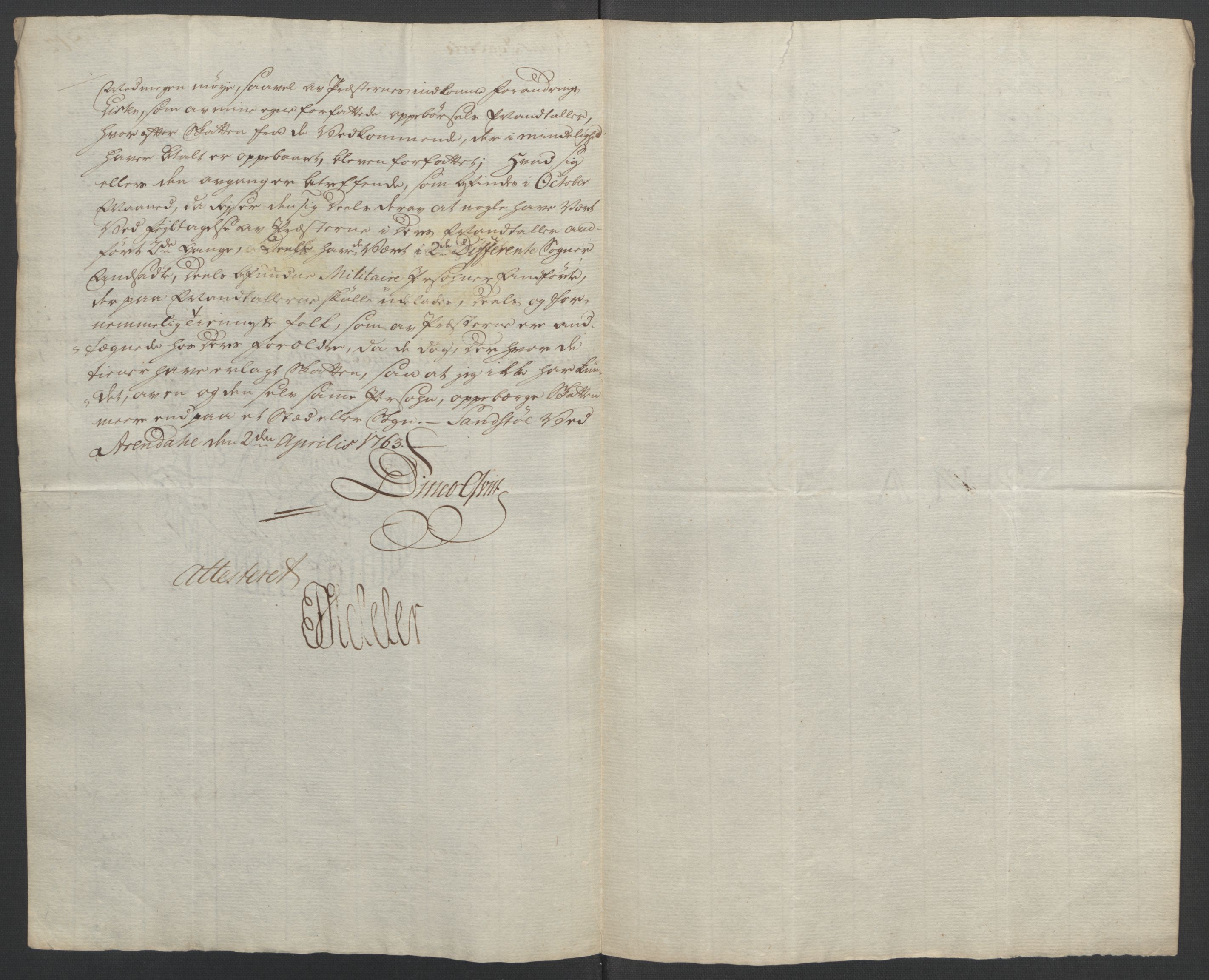 Rentekammeret inntil 1814, Reviderte regnskaper, Fogderegnskap, AV/RA-EA-4092/R39/L2424: Ekstraskatten Nedenes, 1762-1767, p. 16