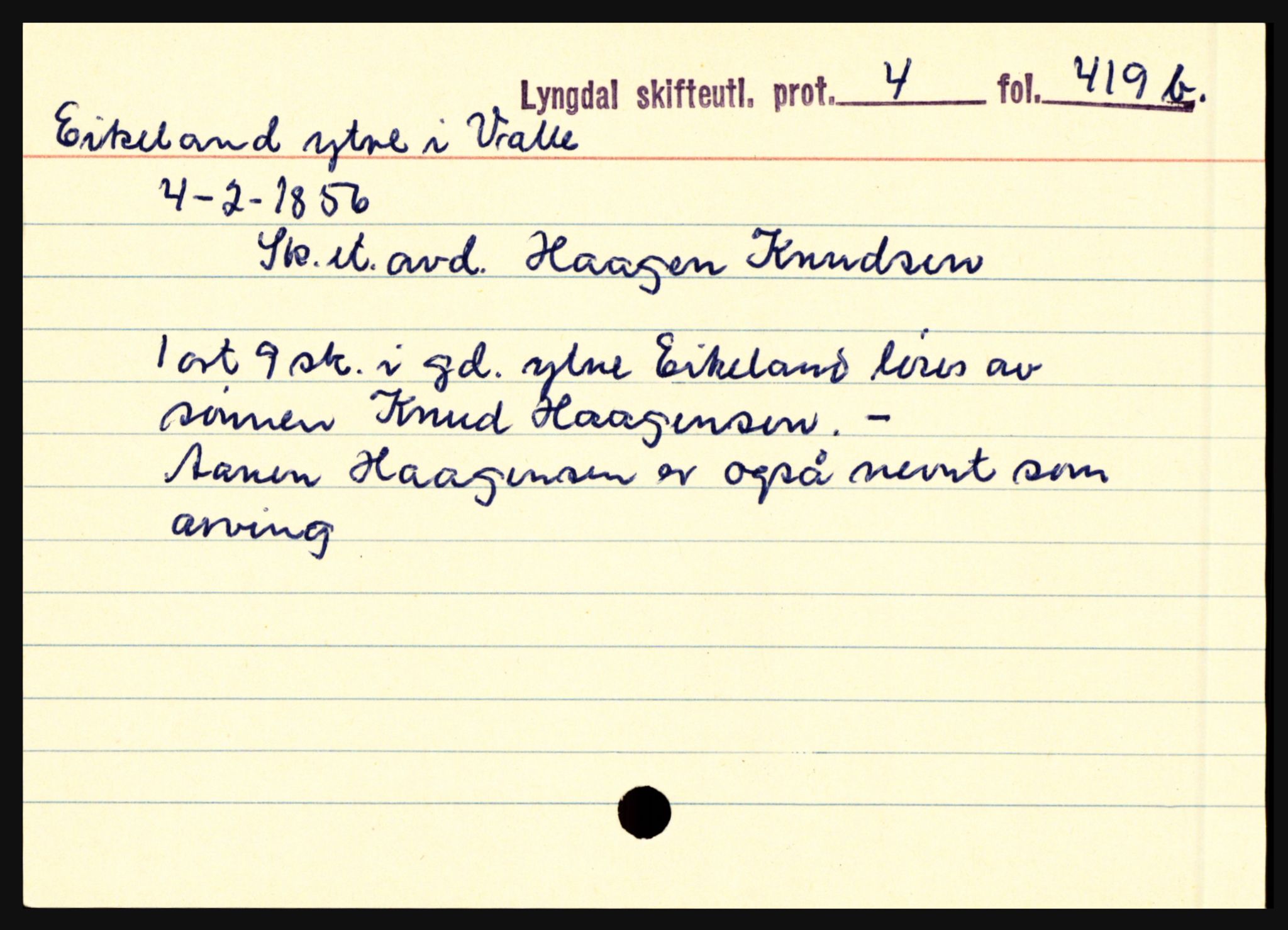 Lyngdal sorenskriveri, SAK/1221-0004/H, p. 1979