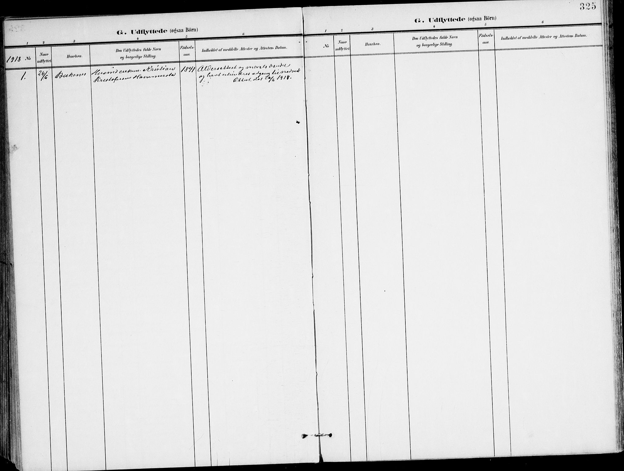 Ministerialprotokoller, klokkerbøker og fødselsregistre - Nordland, AV/SAT-A-1459/847/L0672: Parish register (official) no. 847A12, 1902-1919, p. 325