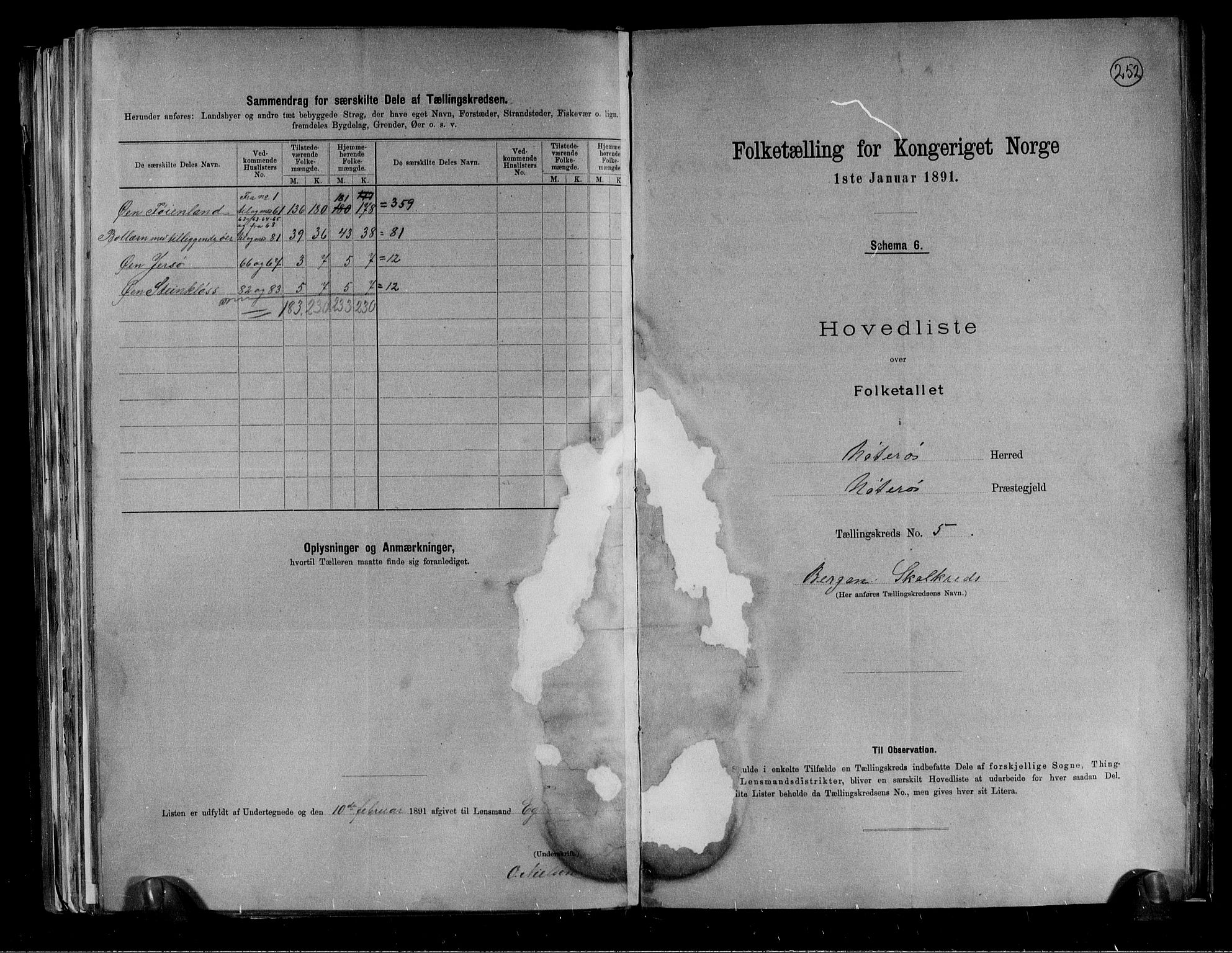 RA, 1891 census for 0722 Nøtterøy, 1891, p. 12