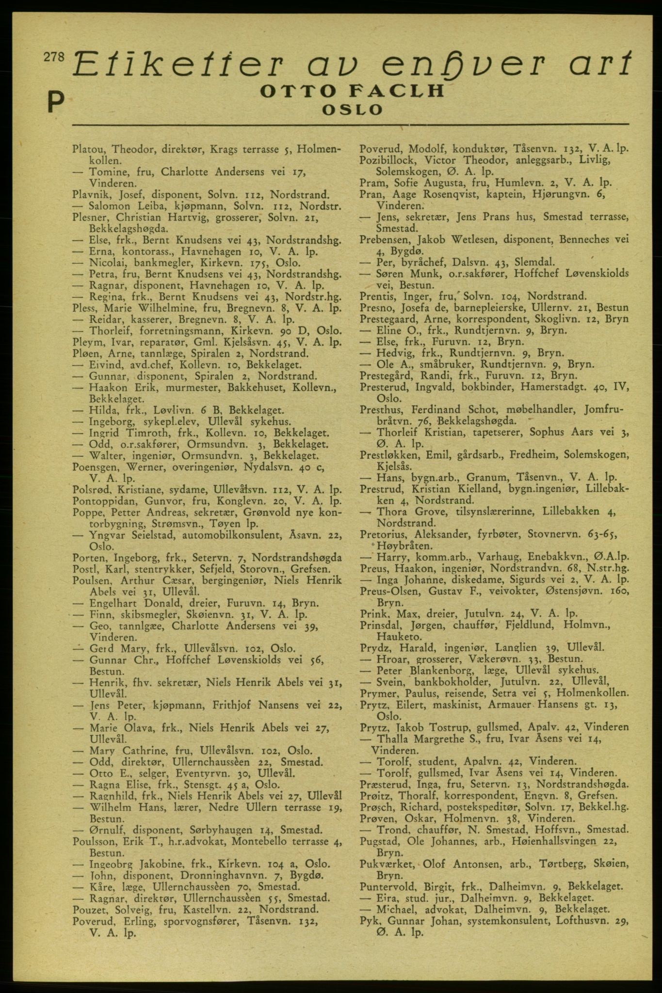 Aker adressebok/adressekalender, PUBL/001/A/006: Aker adressebok, 1937-1938, p. 278