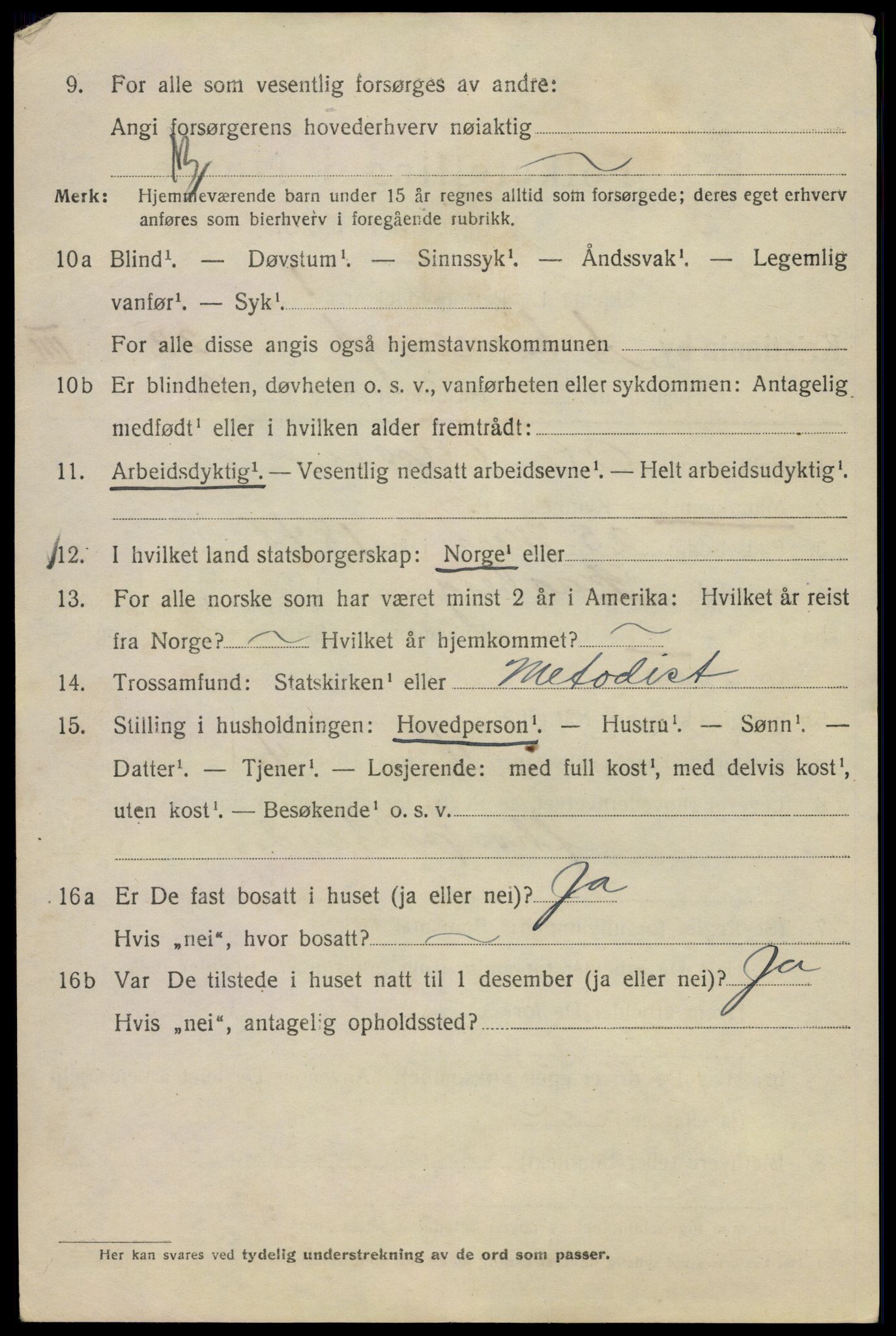 SAO, 1920 census for Kristiania, 1920, p. 501384