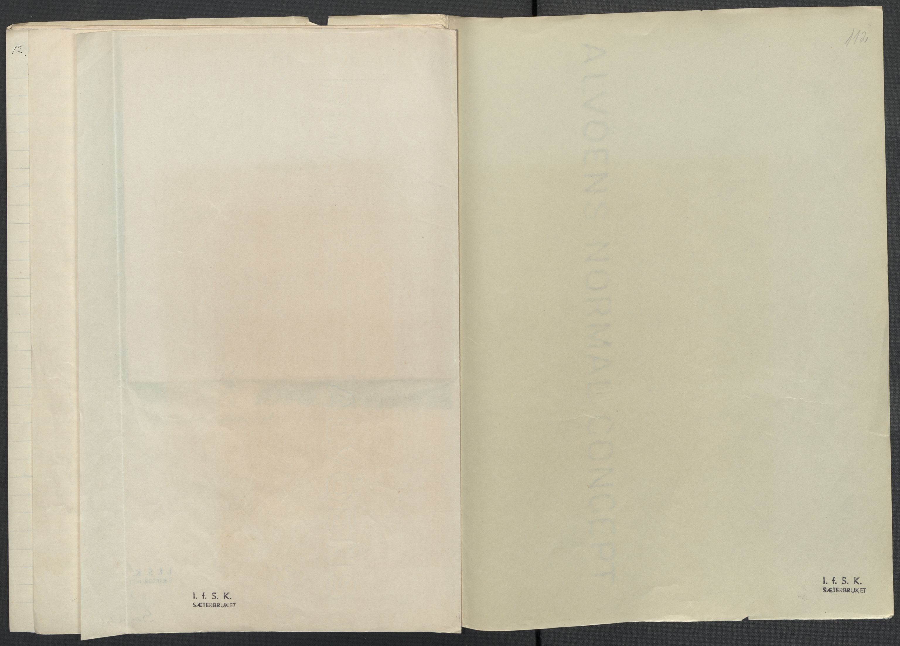 Instituttet for sammenlignende kulturforskning, AV/RA-PA-0424/F/Fc/L0011/0001: Eske B11: / Sogn og Fjordane (perm XXVIII), 1934-1935, p. 112