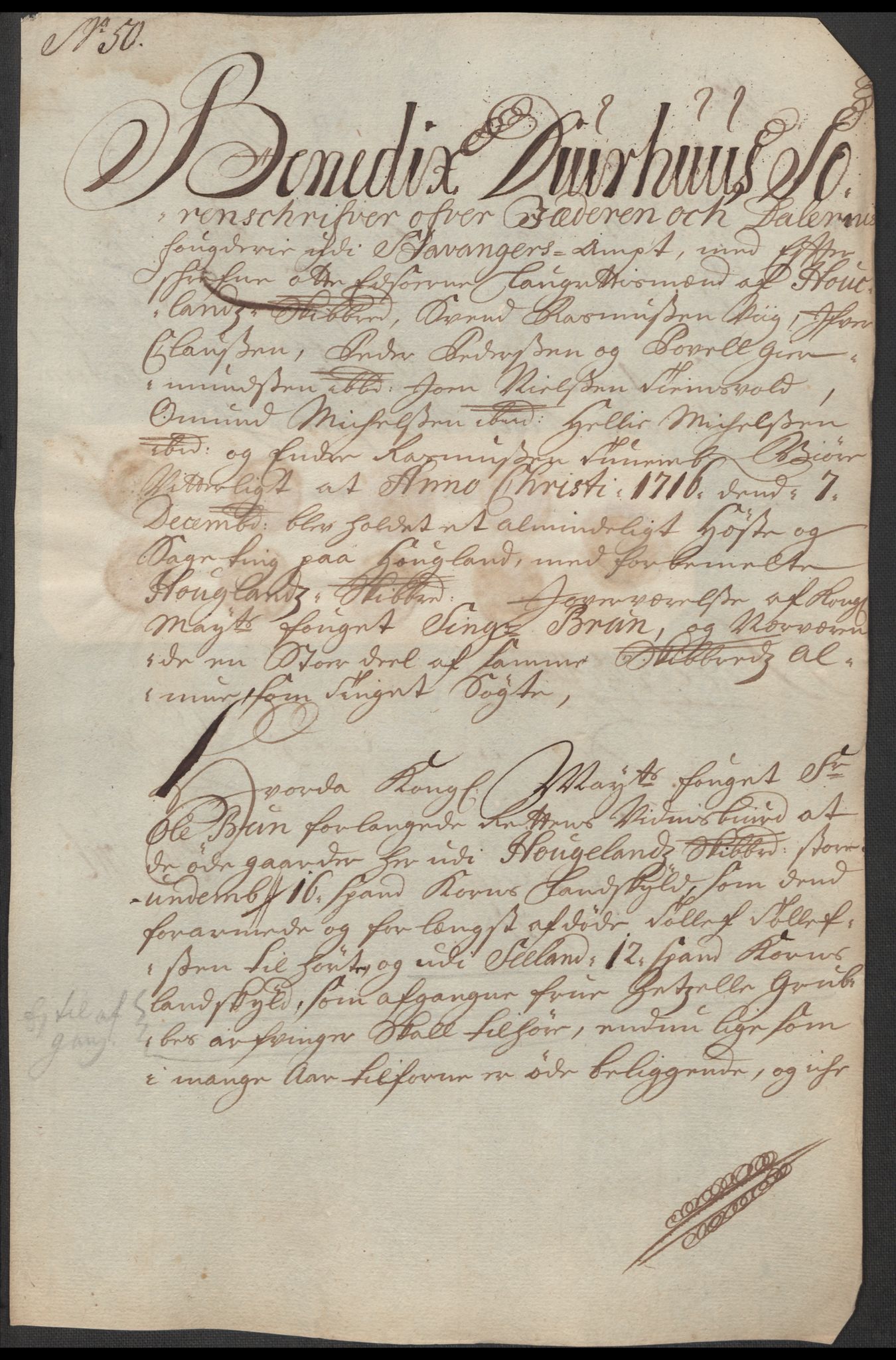 Rentekammeret inntil 1814, Reviderte regnskaper, Fogderegnskap, AV/RA-EA-4092/R46/L2740: Fogderegnskap Jæren og Dalane, 1715-1716, p. 473