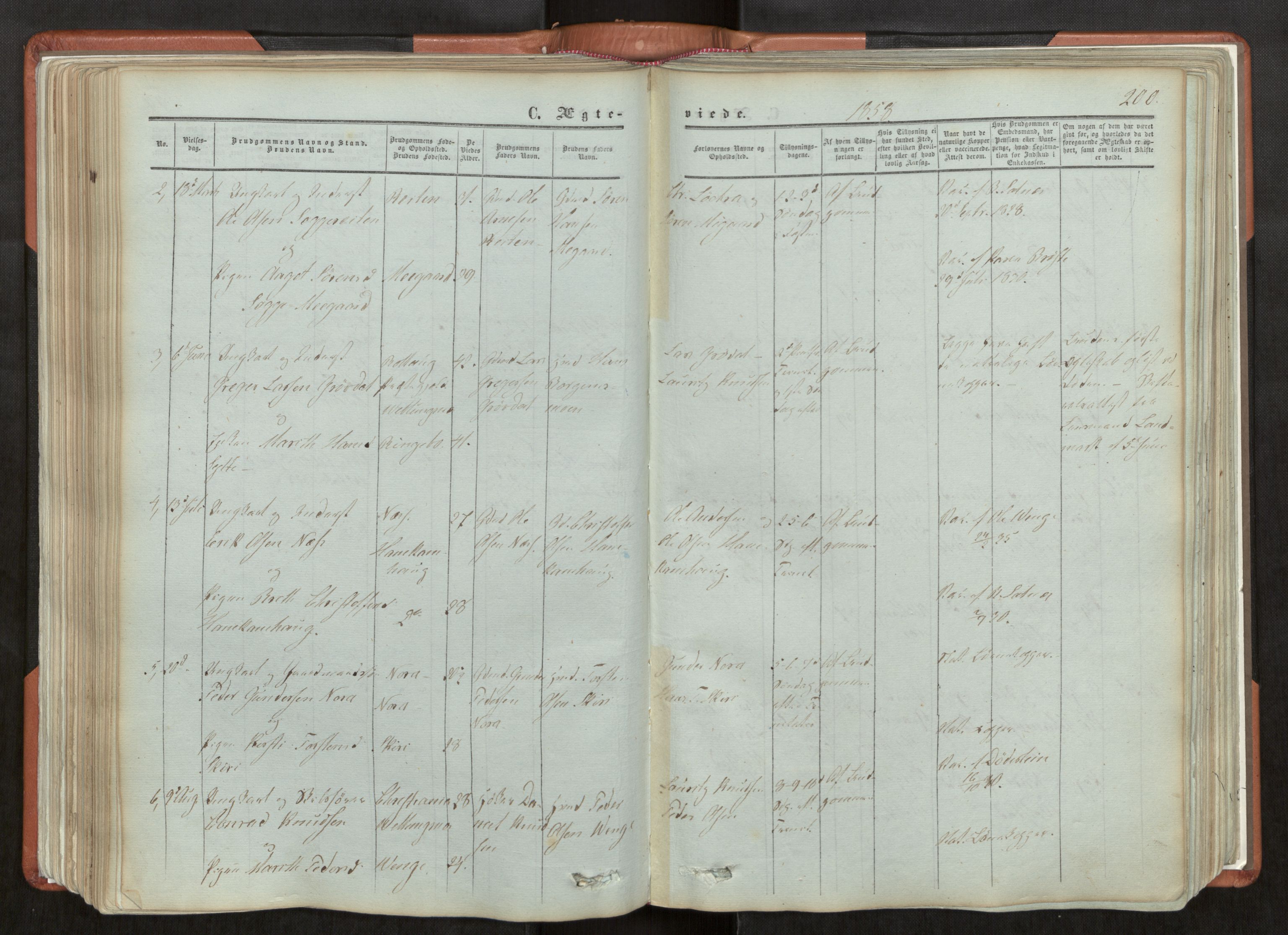 Ministerialprotokoller, klokkerbøker og fødselsregistre - Møre og Romsdal, AV/SAT-A-1454/544/L0572: Parish register (official) no. 544A05, 1854-1886, p. 200