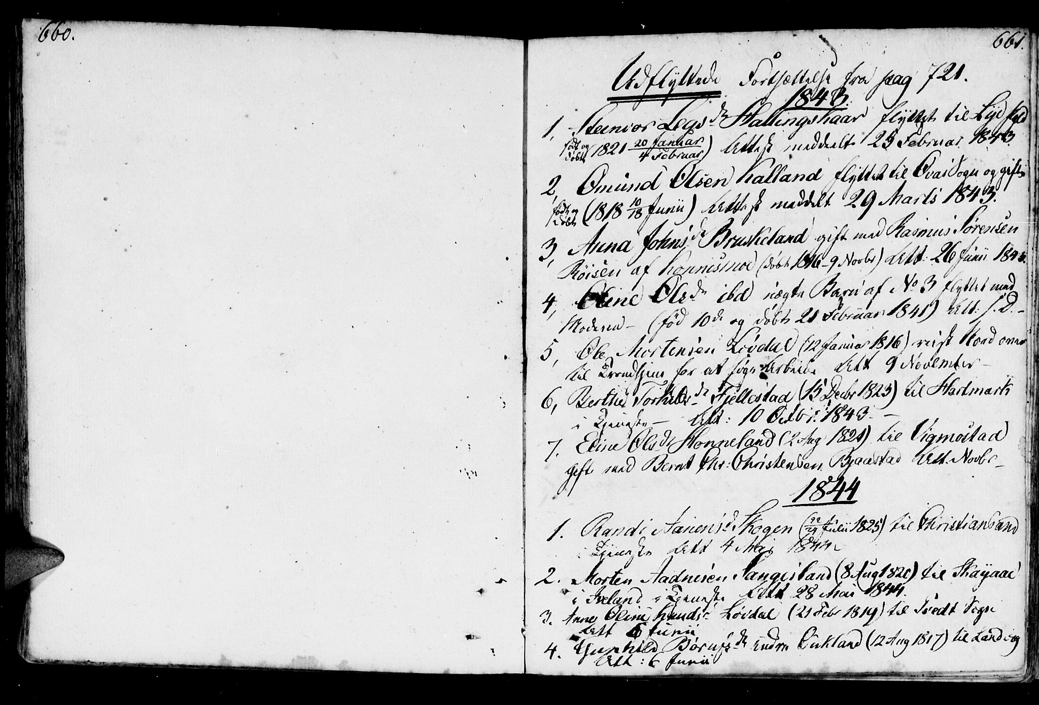 Holum sokneprestkontor, SAK/1111-0022/F/Fa/Fab/L0004: Parish register (official) no. A 4, 1774-1847, p. 660-661