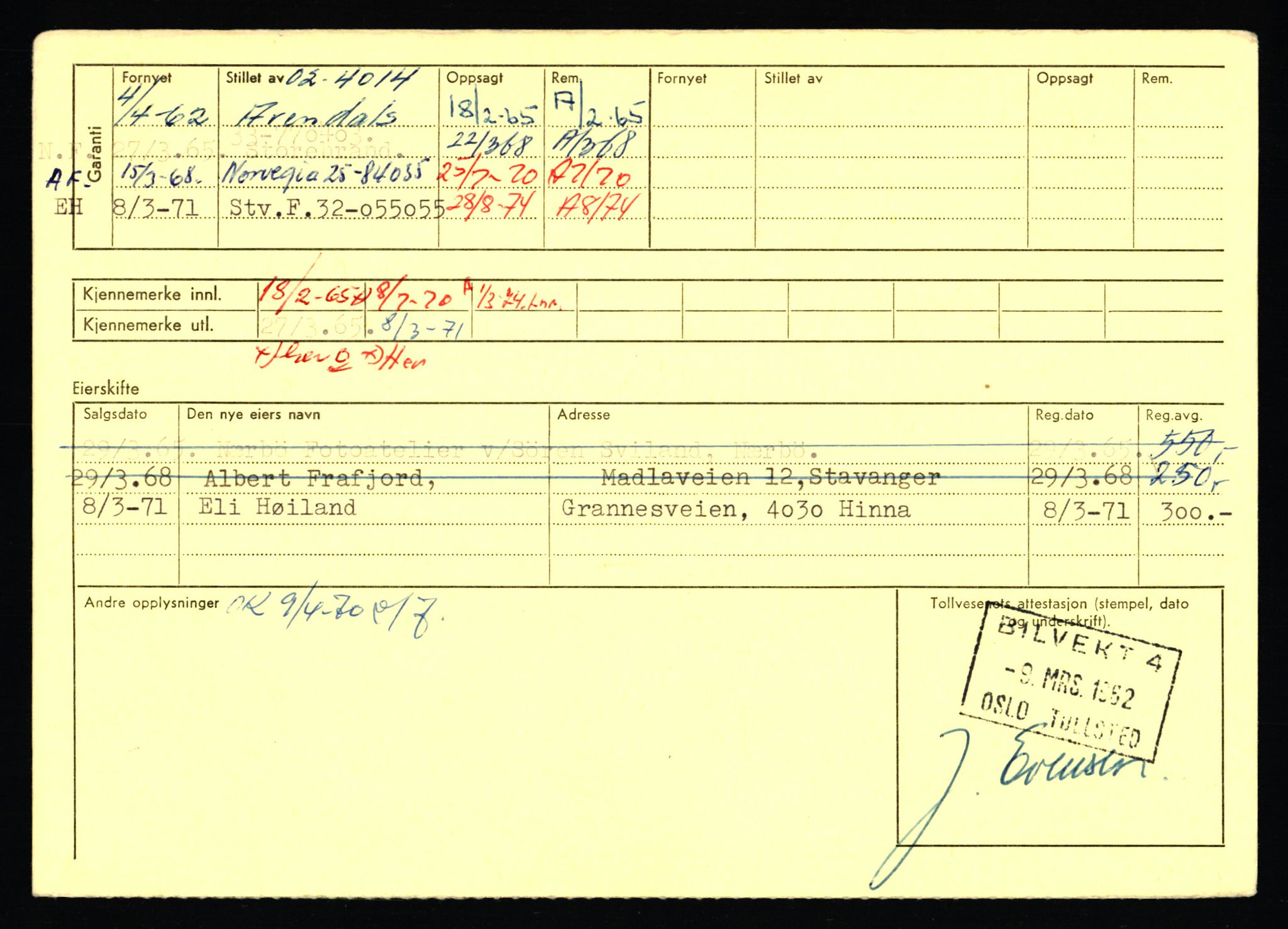 Stavanger trafikkstasjon, AV/SAST-A-101942/0/F/L0037: L-20500 - L-21499, 1930-1971, p. 1786