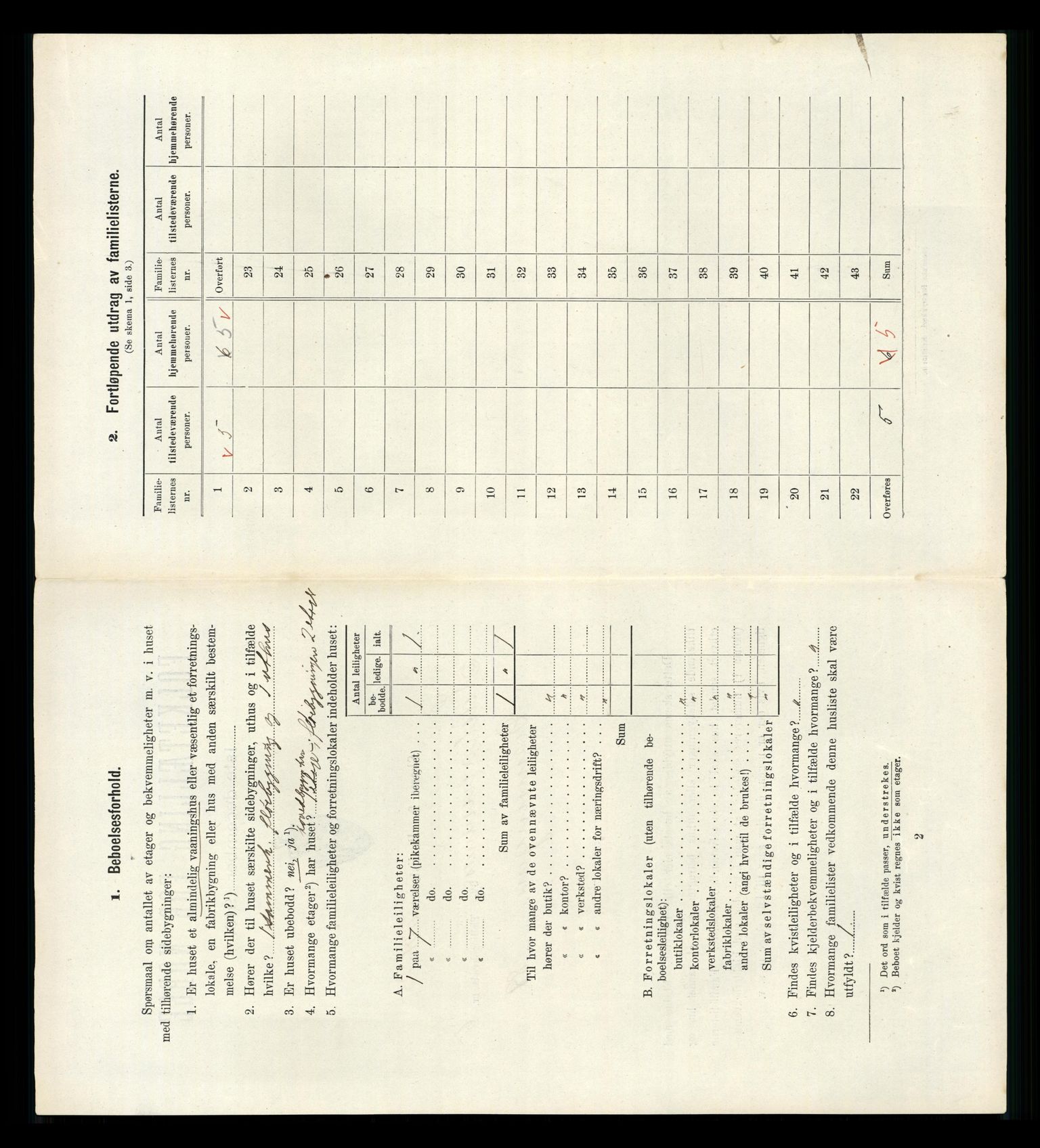 RA, 1910 census for Kristiansand, 1910, p. 1513