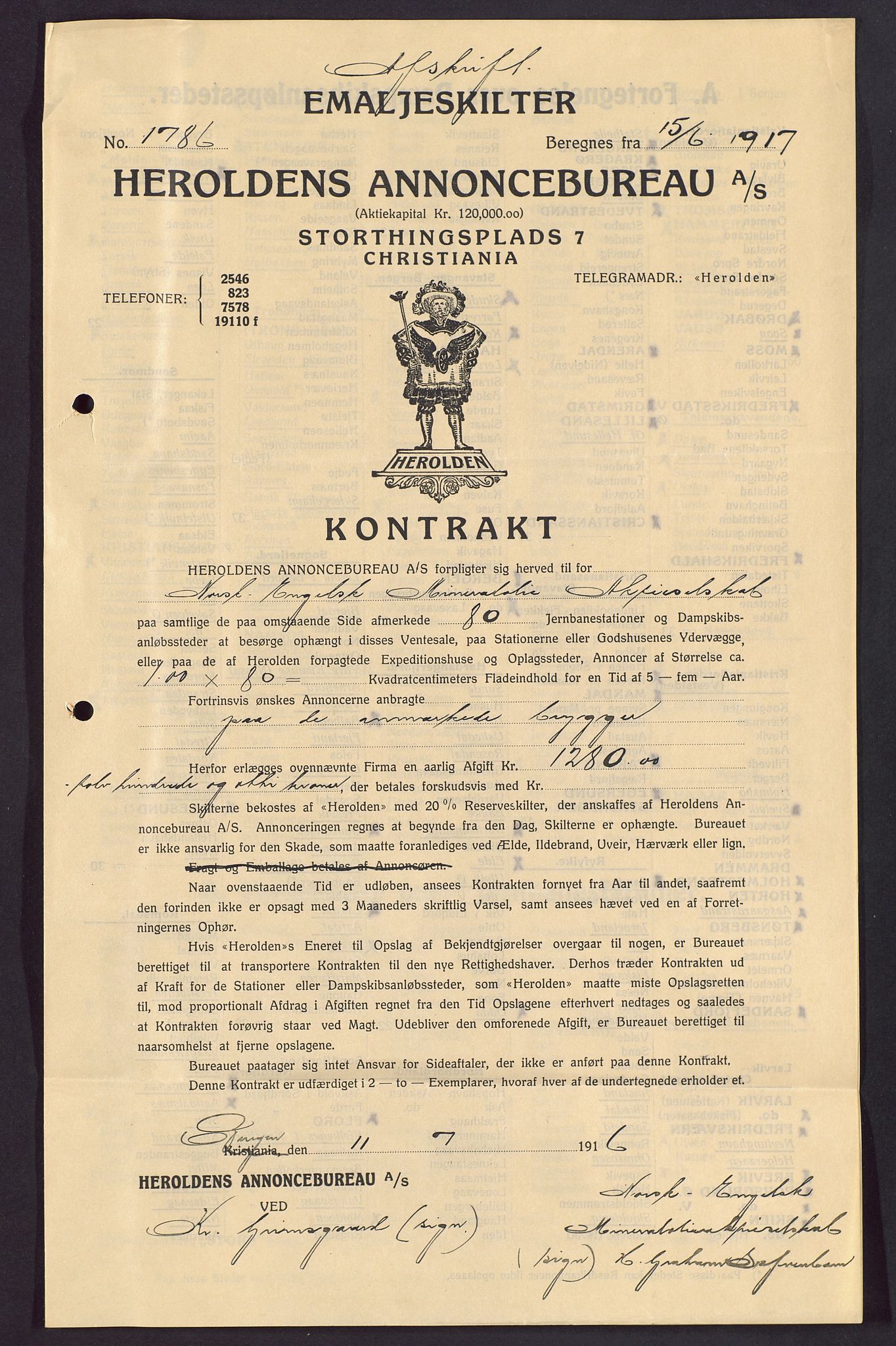 Pa 1521 - A/S Norske Shell, AV/SAST-A-101915/E/Ea/Eaa/L0003: Sjefskorrespondanse, 1918, p. 78