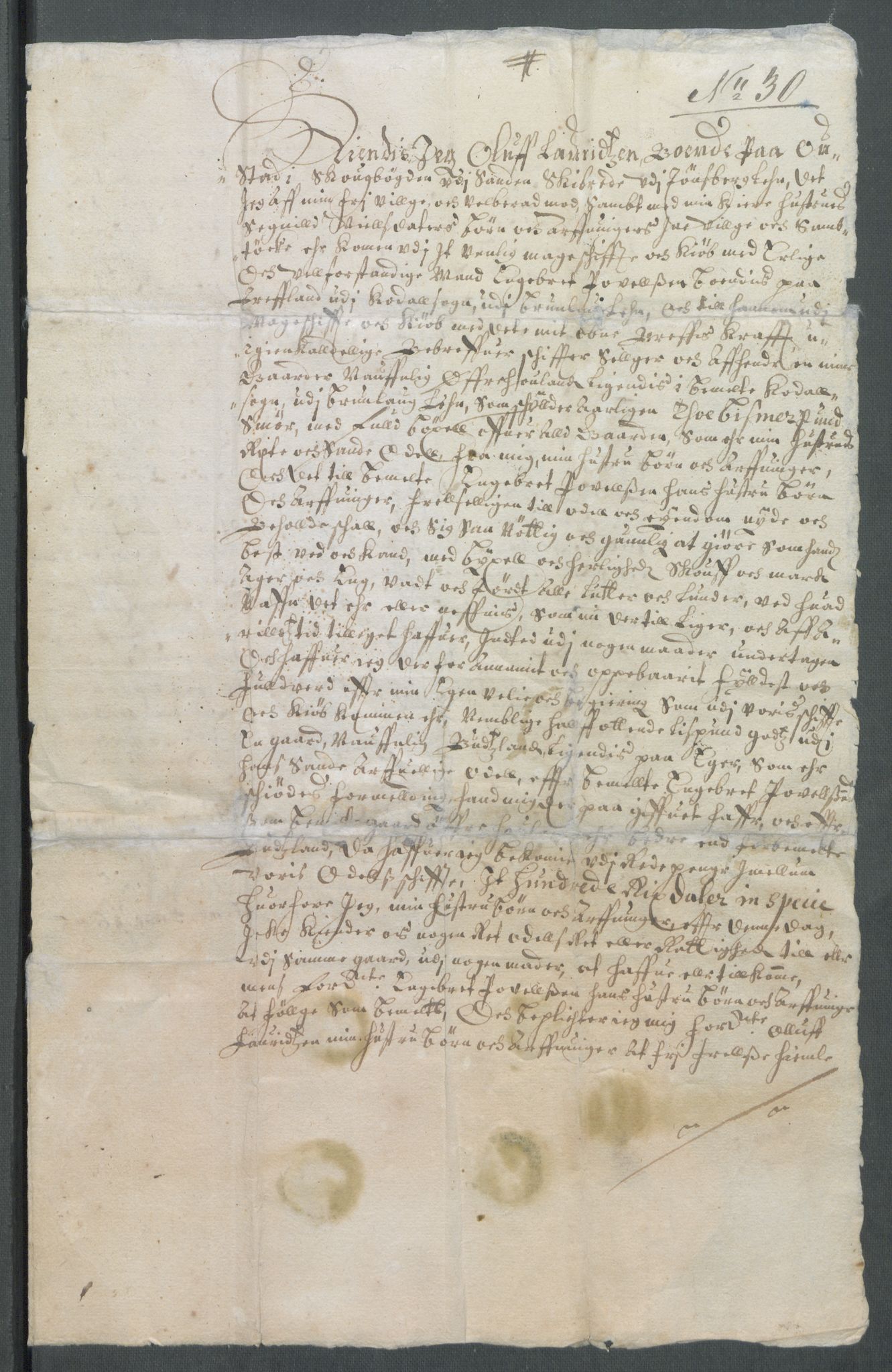 Riksarkivets diplomsamling, AV/RA-EA-5965/F02/L0166: Dokumenter, 1654-1656, p. 282