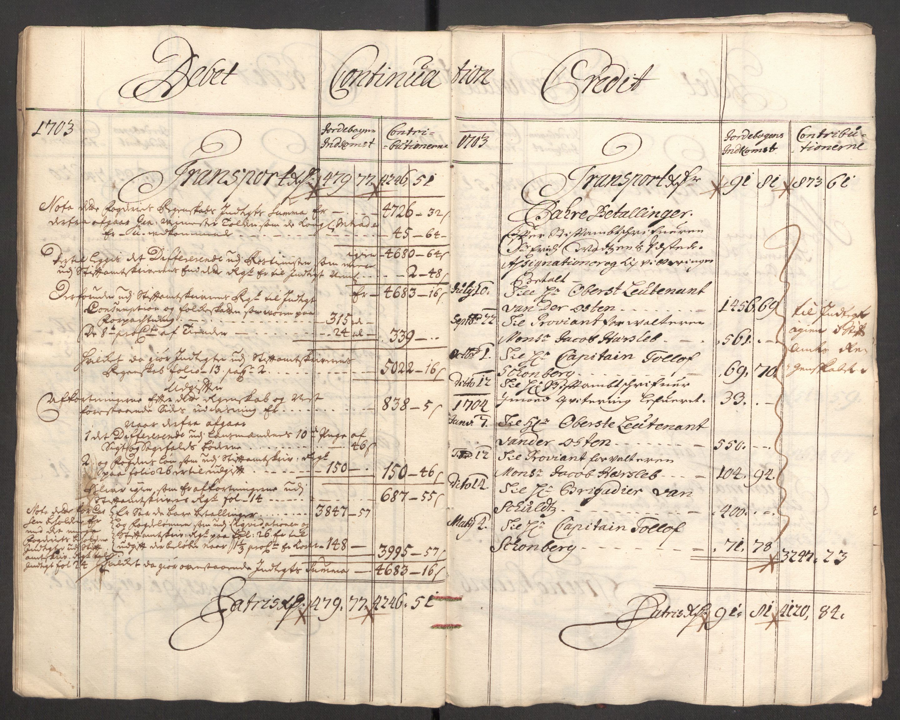 Rentekammeret inntil 1814, Reviderte regnskaper, Fogderegnskap, AV/RA-EA-4092/R57/L3855: Fogderegnskap Fosen, 1702-1703, p. 205