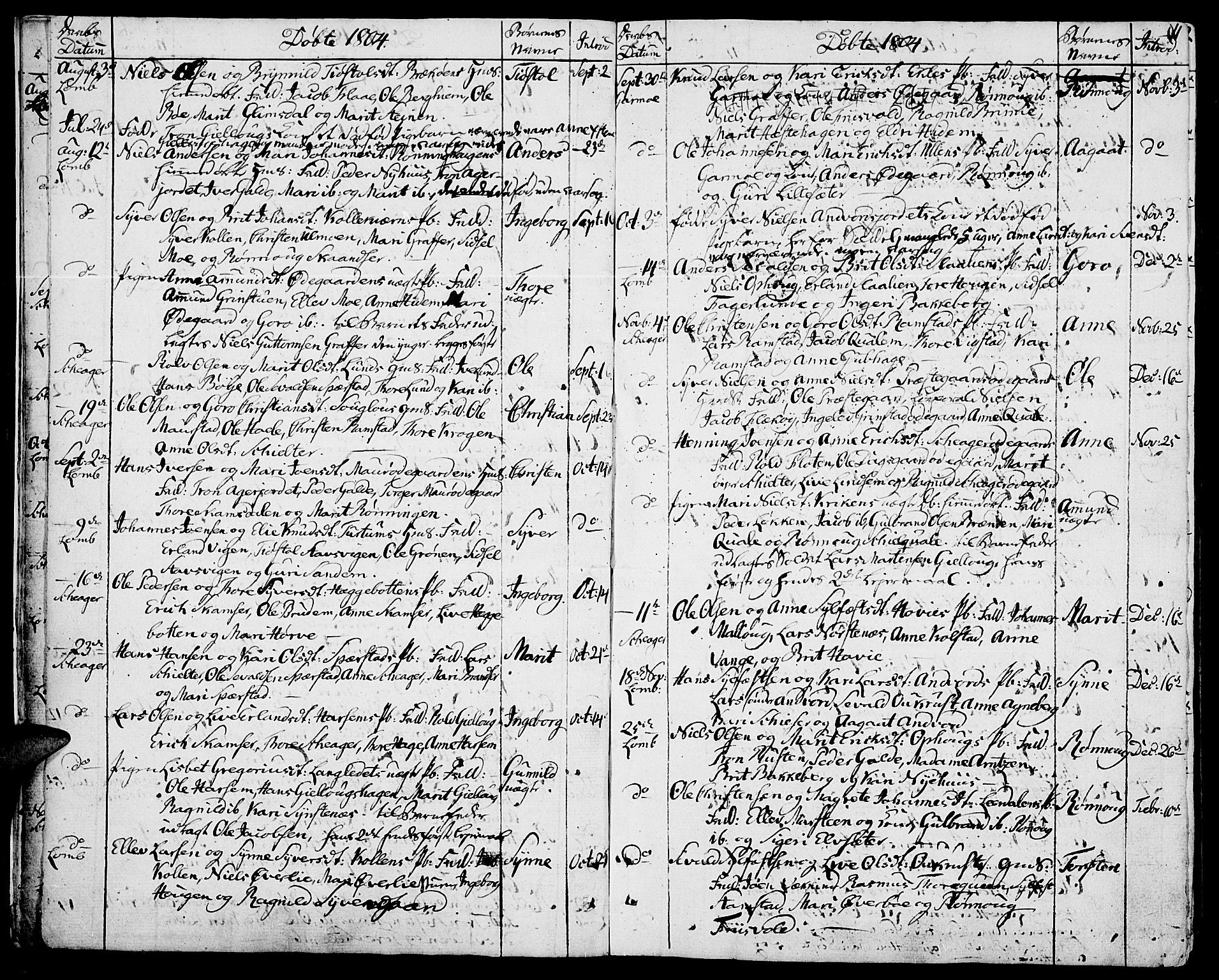 Lom prestekontor, SAH/PREST-070/K/L0003: Parish register (official) no. 3, 1801-1825, p. 11