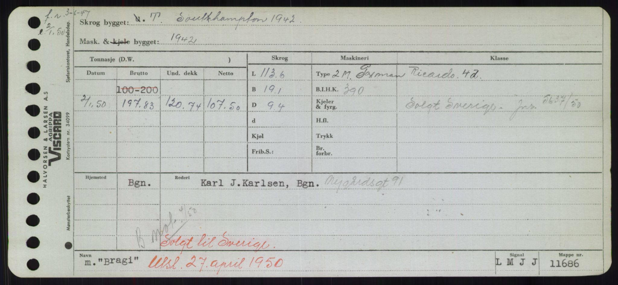 Sjøfartsdirektoratet med forløpere, Skipsmålingen, RA/S-1627/H/Hd/L0005: Fartøy, Br-Byg, p. 45