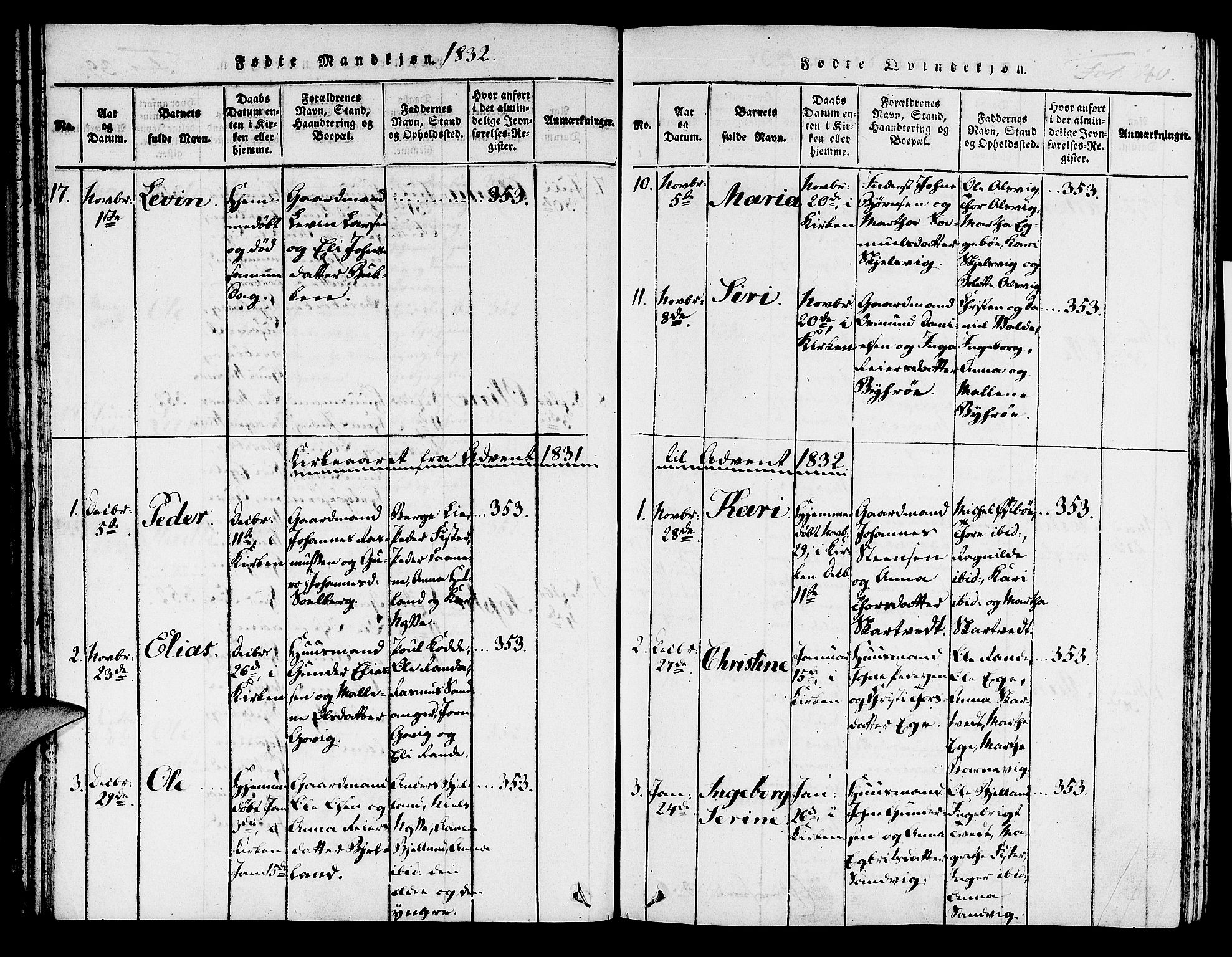 Hjelmeland sokneprestkontor, AV/SAST-A-101843/01/IV/L0004: Parish register (official) no. A 4, 1816-1834, p. 40