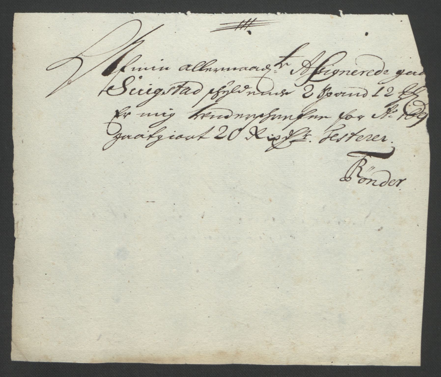 Rentekammeret inntil 1814, Reviderte regnskaper, Fogderegnskap, AV/RA-EA-4092/R57/L3849: Fogderegnskap Fosen, 1692-1693, p. 575