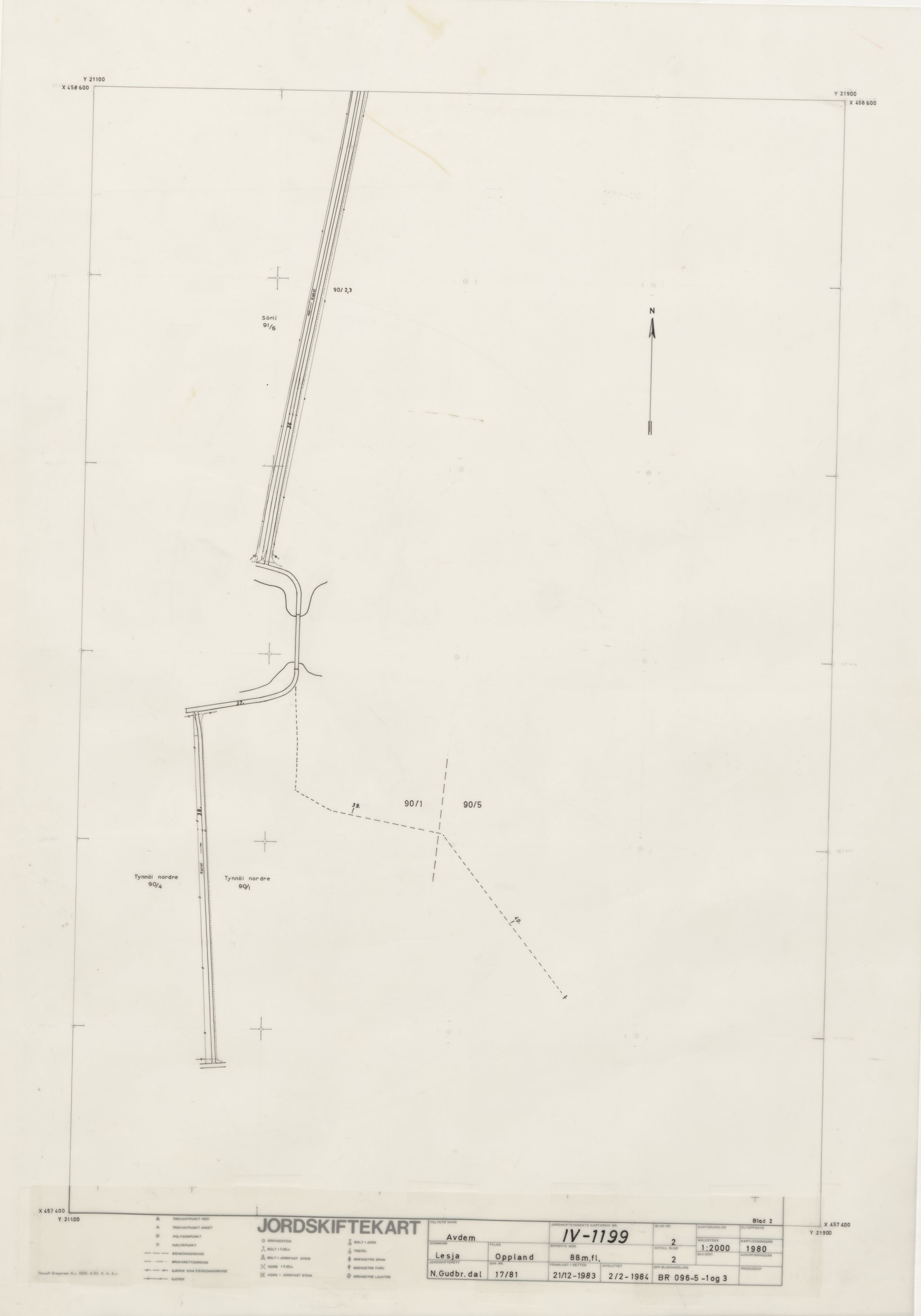 Jordskifteverkets kartarkiv, AV/RA-S-3929/T, 1859-1988, p. 1534