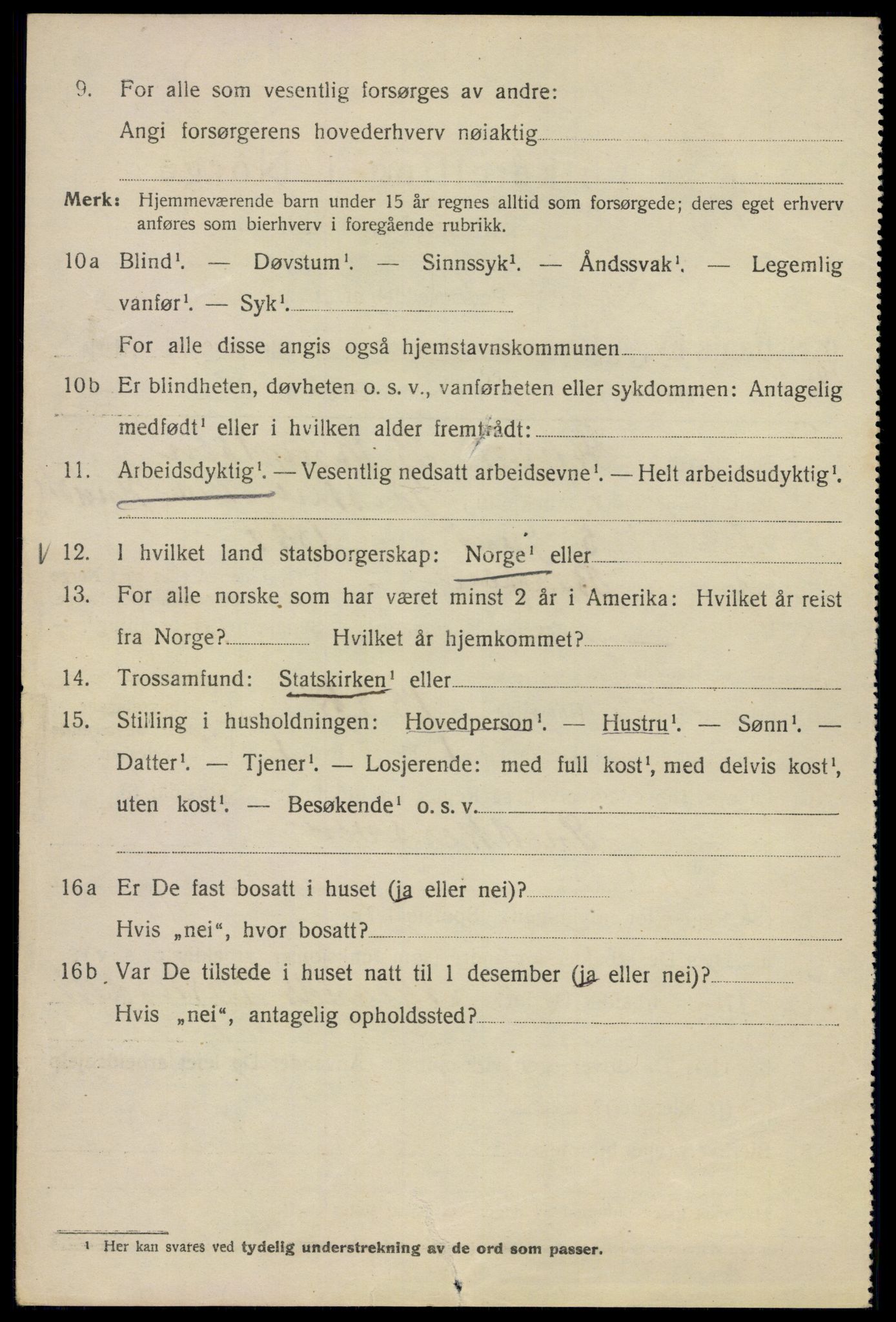 SAO, 1920 census for Kristiania, 1920, p. 493872