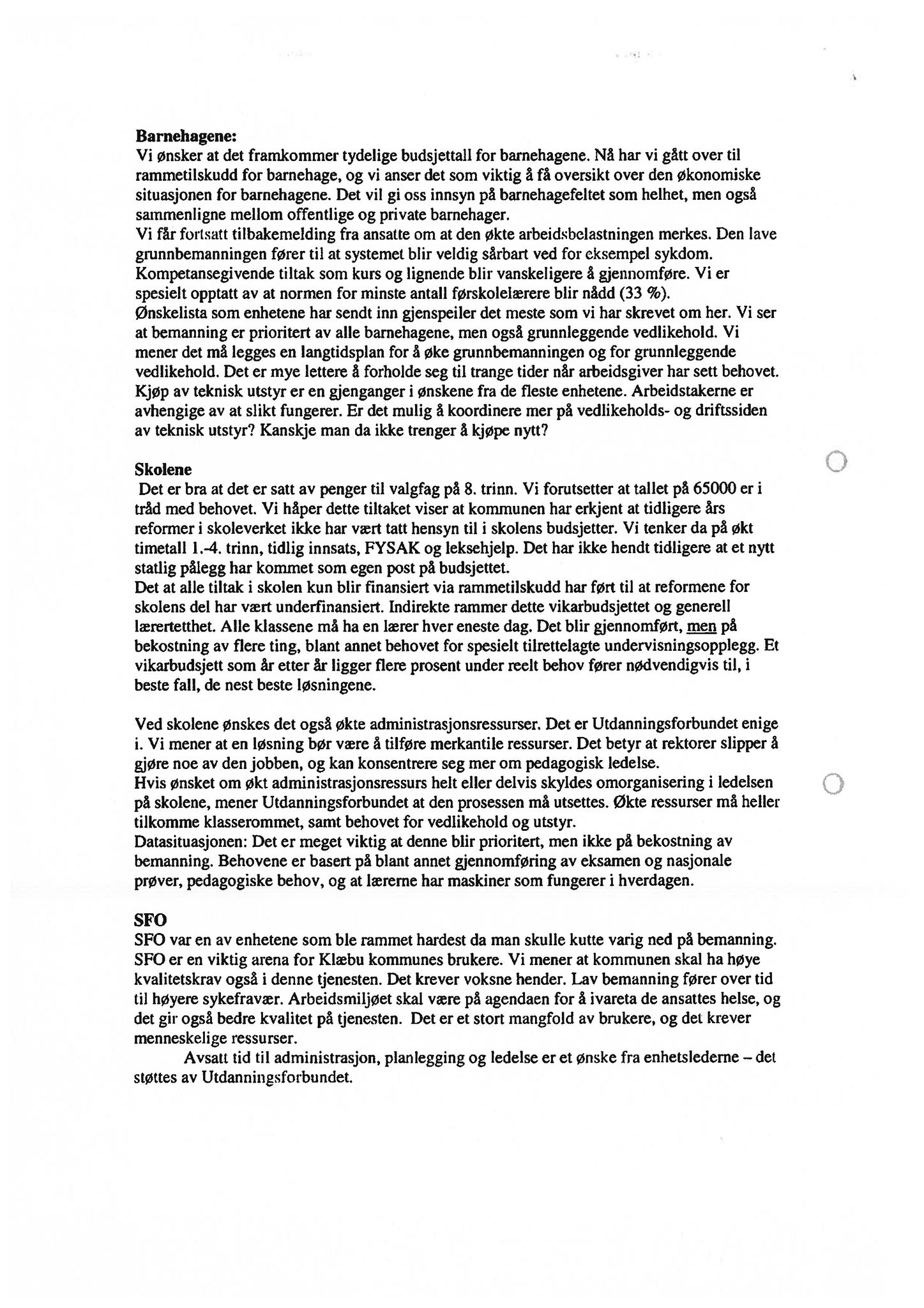 Klæbu Kommune, TRKO/KK/04-UO/L002: Utvalg for oppvekst - Møtedokumenter, 2011, p. 161