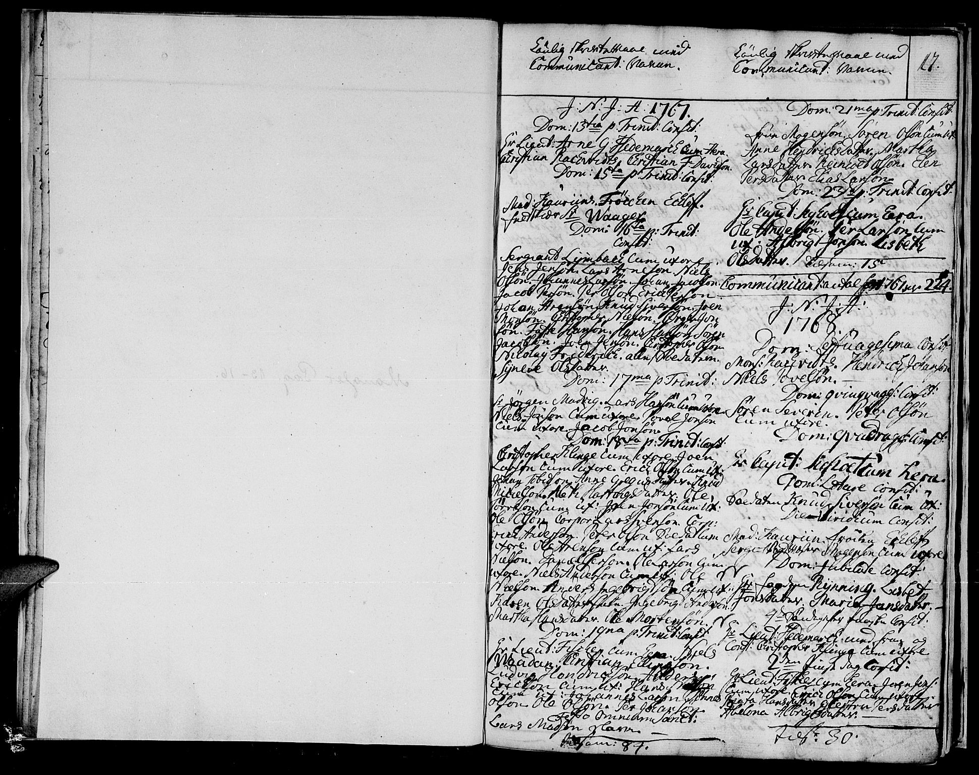 Vadsø sokneprestkontor, SATØ/S-1325/H/Ha/L0001kirke: Parish register (official) no. 1, 1747-1768, p. 17