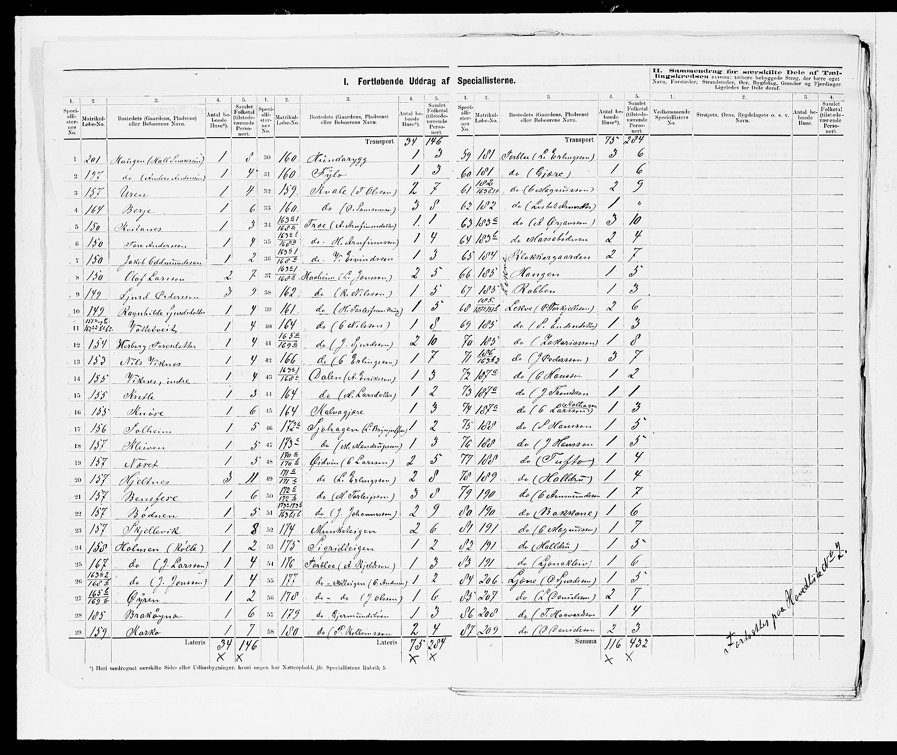 SAB, 1875 census for 1233P Ulvik, 1875, p. 3