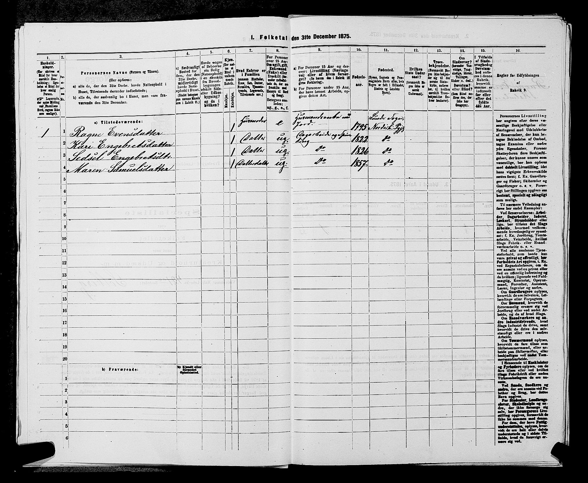 SAKO, 1875 census for 0613L Norderhov/Norderhov, Haug og Lunder, 1875, p. 2386