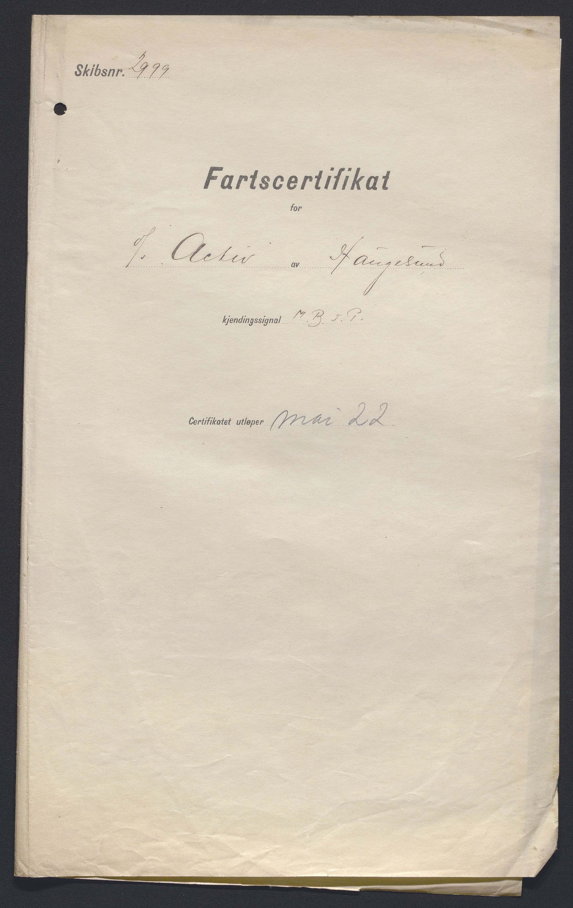 Sjøfartsdirektoratet med forløpere, skipsmapper slettede skip, AV/RA-S-4998/F/Fa/L0002: --, 1873-1923, p. 250