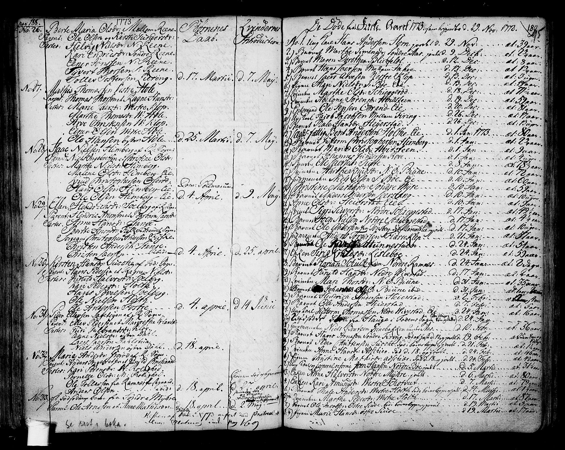 Ramnes kirkebøker, SAKO/A-314/F/Fa/L0001: Parish register (official) no. I 1, 1732-1774, p. 95