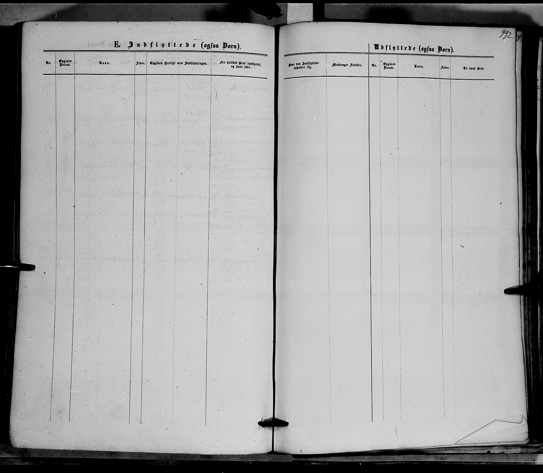 Nord-Aurdal prestekontor, AV/SAH-PREST-132/H/Ha/Haa/L0008: Parish register (official) no. 8, 1863-1875, p. 492