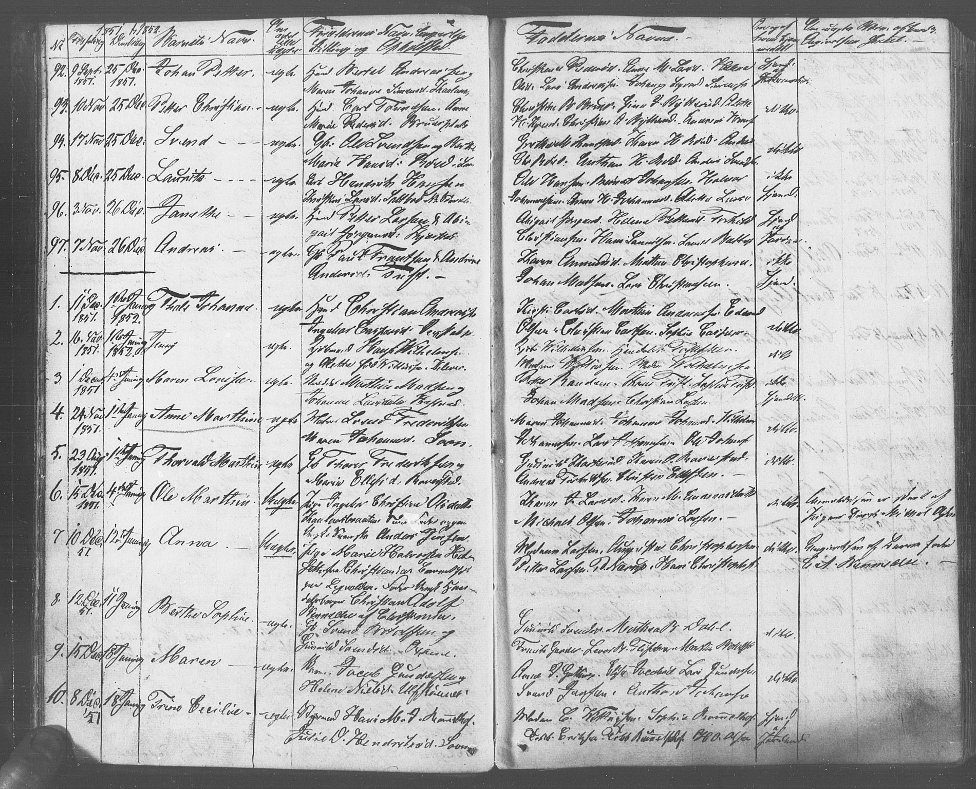 Vestby prestekontor Kirkebøker, SAO/A-10893/F/Fa/L0007: Parish register (official) no. I 7, 1850-1862, p. 13
