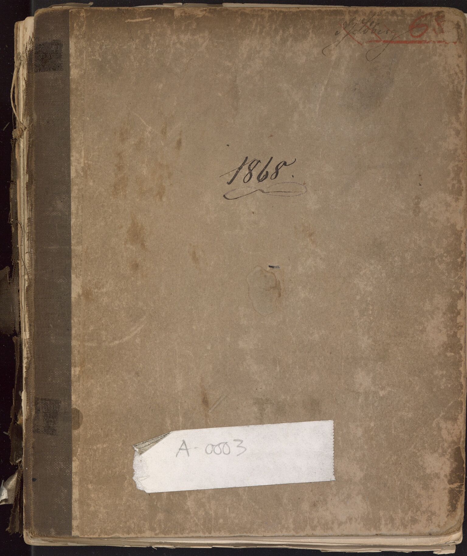 Bergen kommune. Formannskapet, BBA/A-0003/Ad/L0023: Bergens Kommuneforhandlinger, 1868