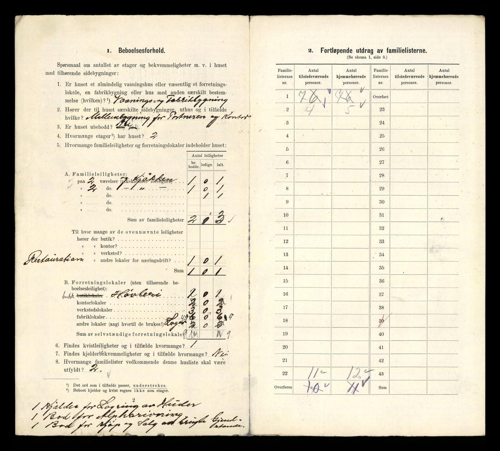 RA, 1910 census for Kristiania, 1910, p. 34424