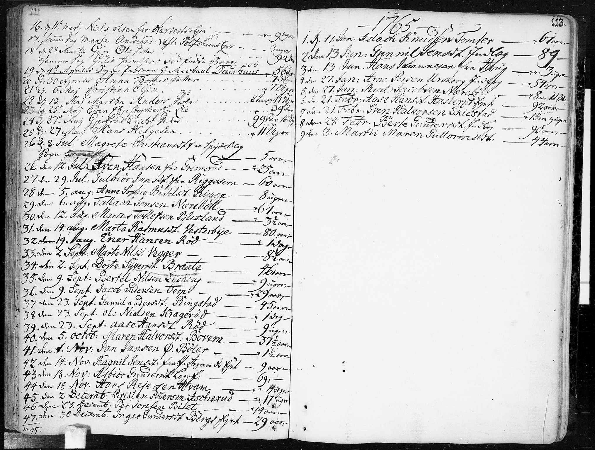 Hobøl prestekontor Kirkebøker, SAO/A-2002/F/Fa/L0001: Parish register (official) no. I 1, 1733-1814, p. 113