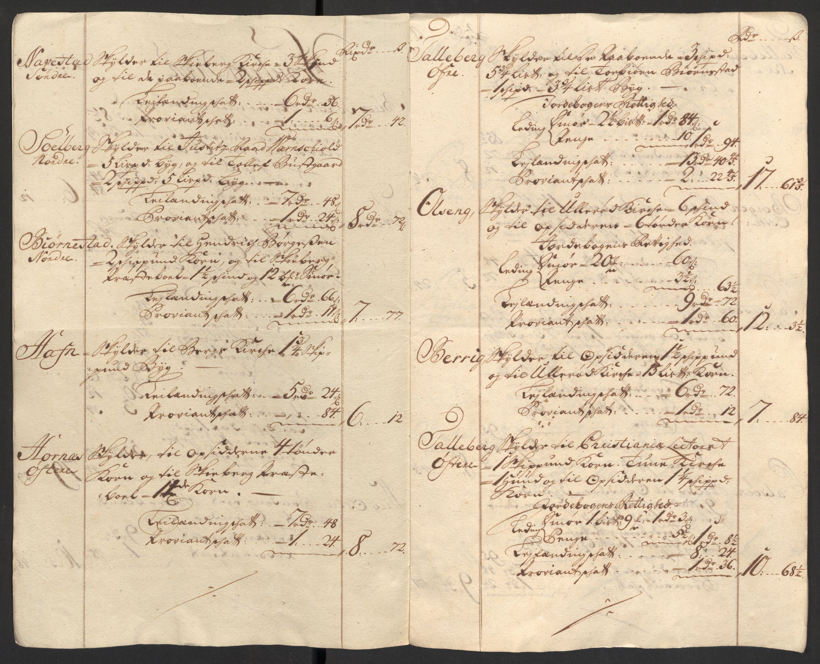 Rentekammeret inntil 1814, Reviderte regnskaper, Fogderegnskap, AV/RA-EA-4092/R01/L0019: Fogderegnskap Idd og Marker, 1710, p. 174