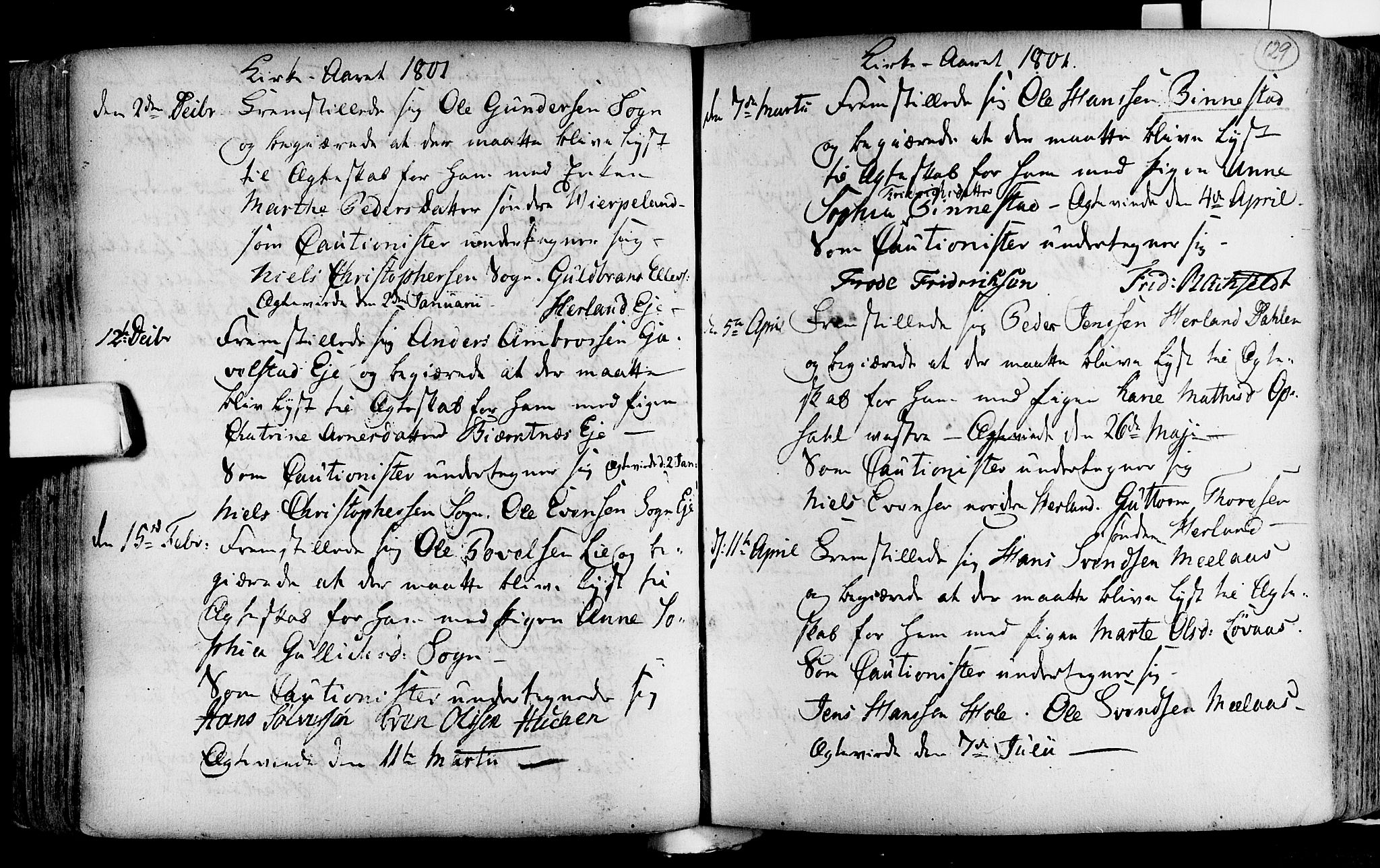 Lardal kirkebøker, SAKO/A-350/F/Fa/L0004: Parish register (official) no. i 4, 1733-1815, p. 129
