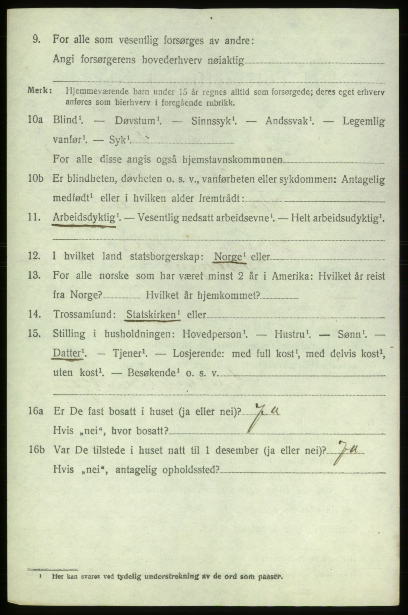 SAB, 1920 census for Stord, 1920, p. 1472