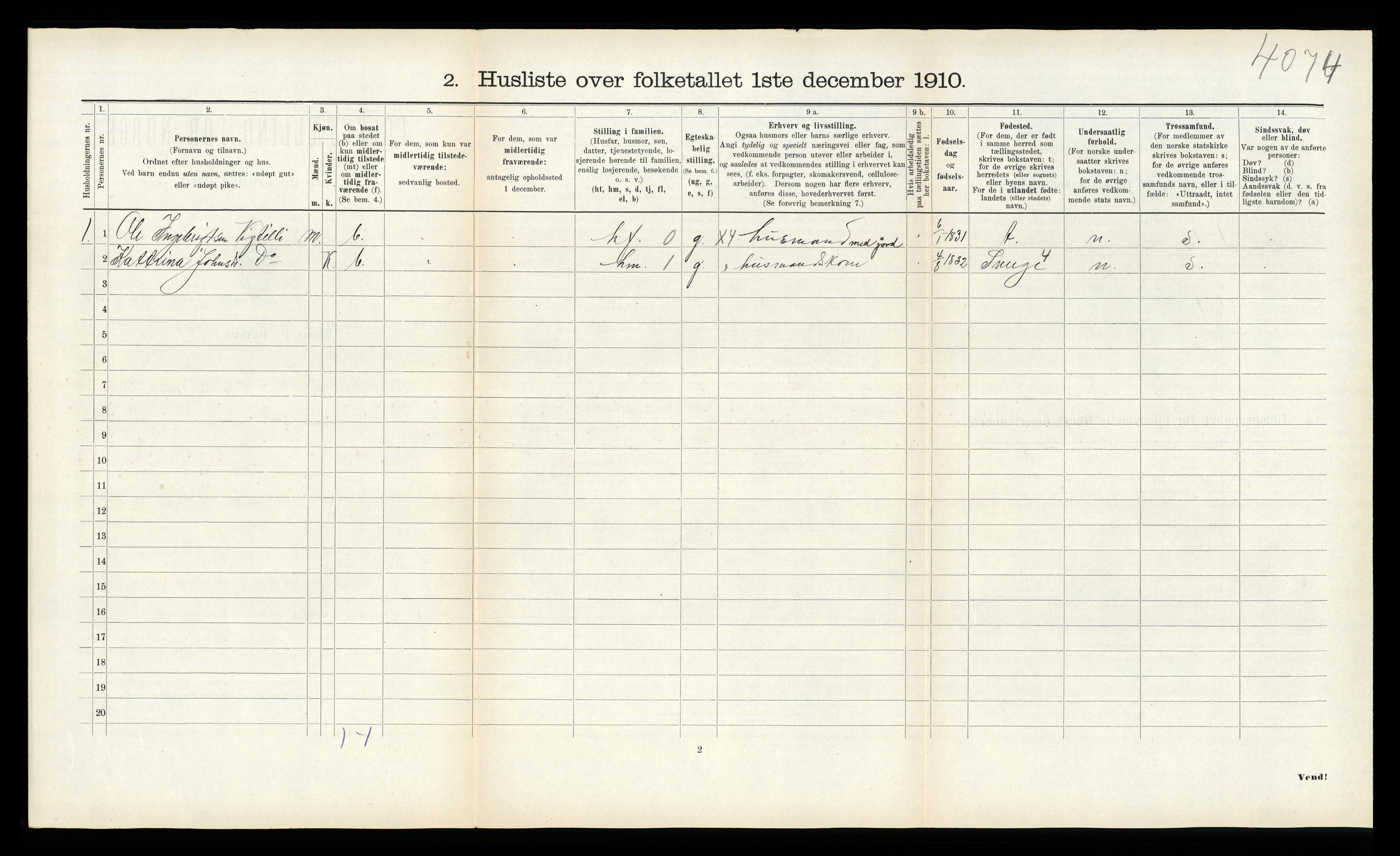 RA, 1910 census for Leksvik, 1910, p. 175