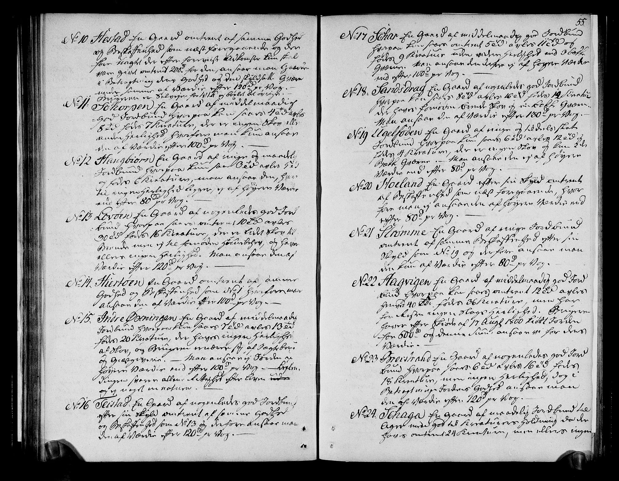Rentekammeret inntil 1814, Realistisk ordnet avdeling, RA/EA-4070/N/Ne/Nea/L0156: Helgeland fogderi. Deliberasjonsprotokoll, 1803, p. 57