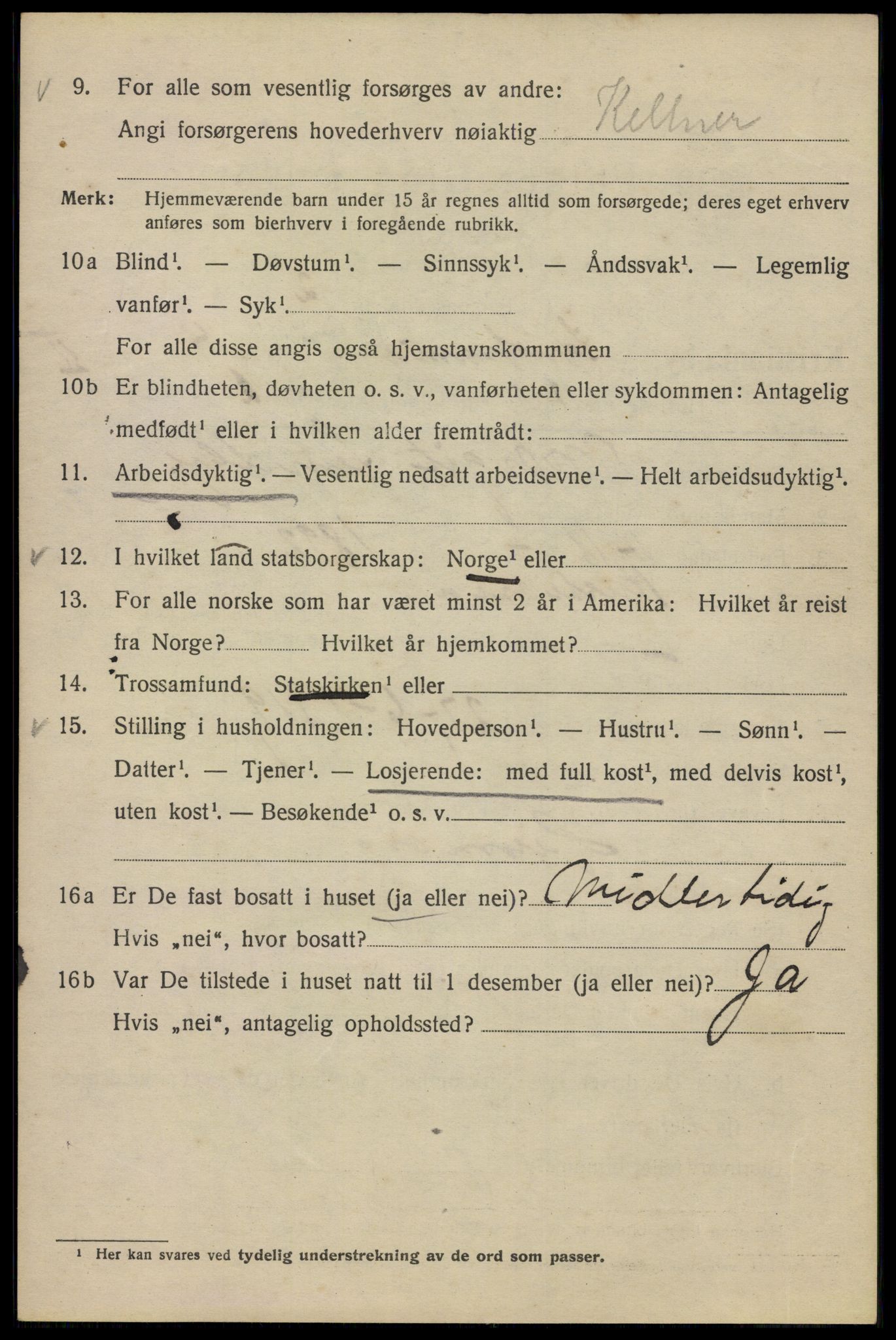 SAO, 1920 census for Kristiania, 1920, p. 200176