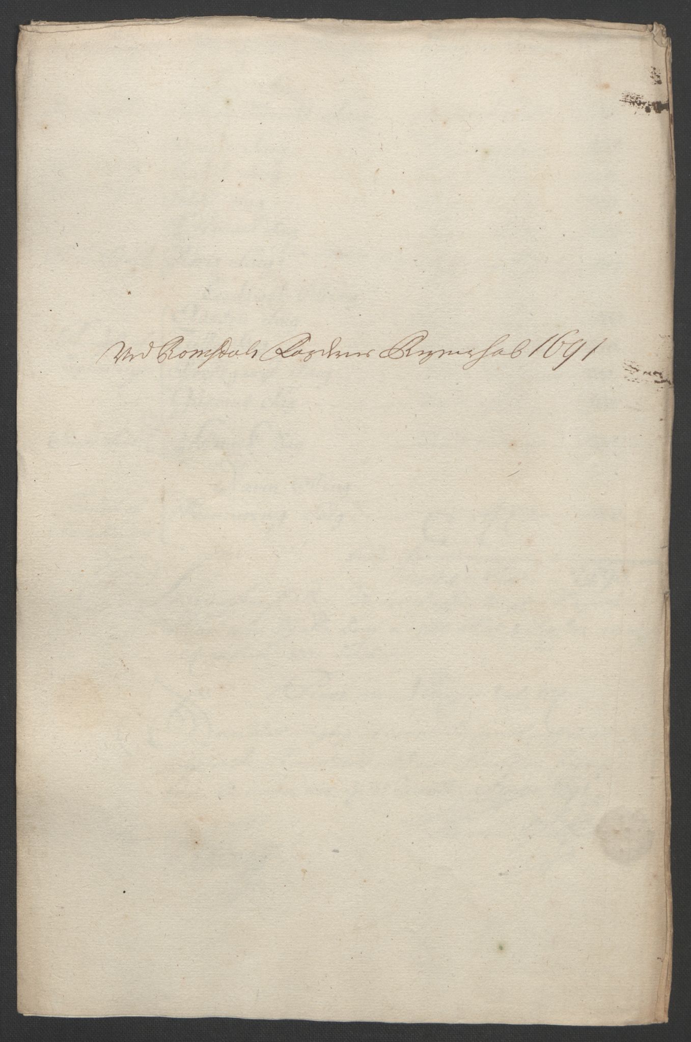 Rentekammeret inntil 1814, Reviderte regnskaper, Fogderegnskap, RA/EA-4092/R55/L3649: Fogderegnskap Romsdal, 1690-1691, p. 251