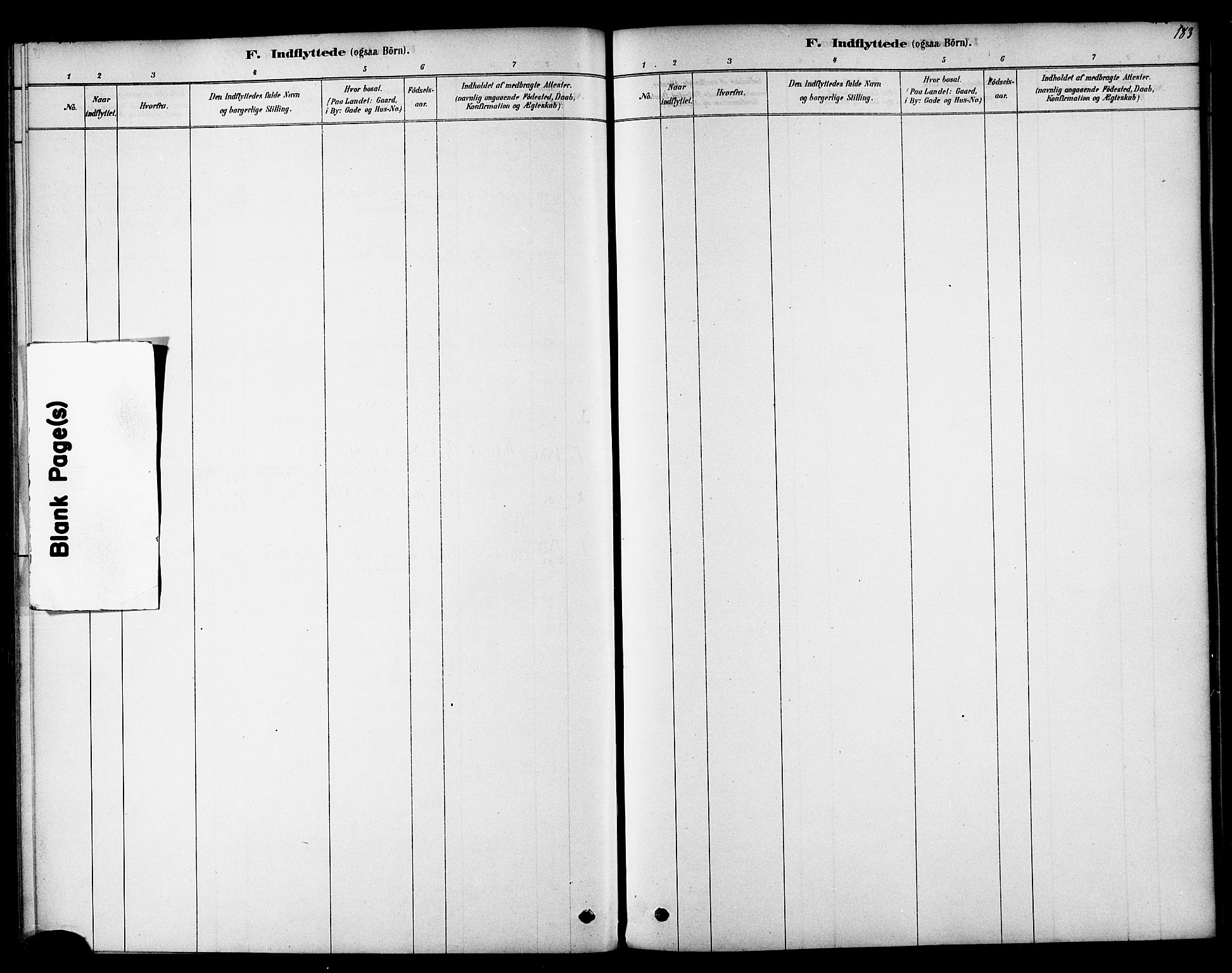 Ministerialprotokoller, klokkerbøker og fødselsregistre - Sør-Trøndelag, SAT/A-1456/692/L1105: Parish register (official) no. 692A05, 1878-1890, p. 183