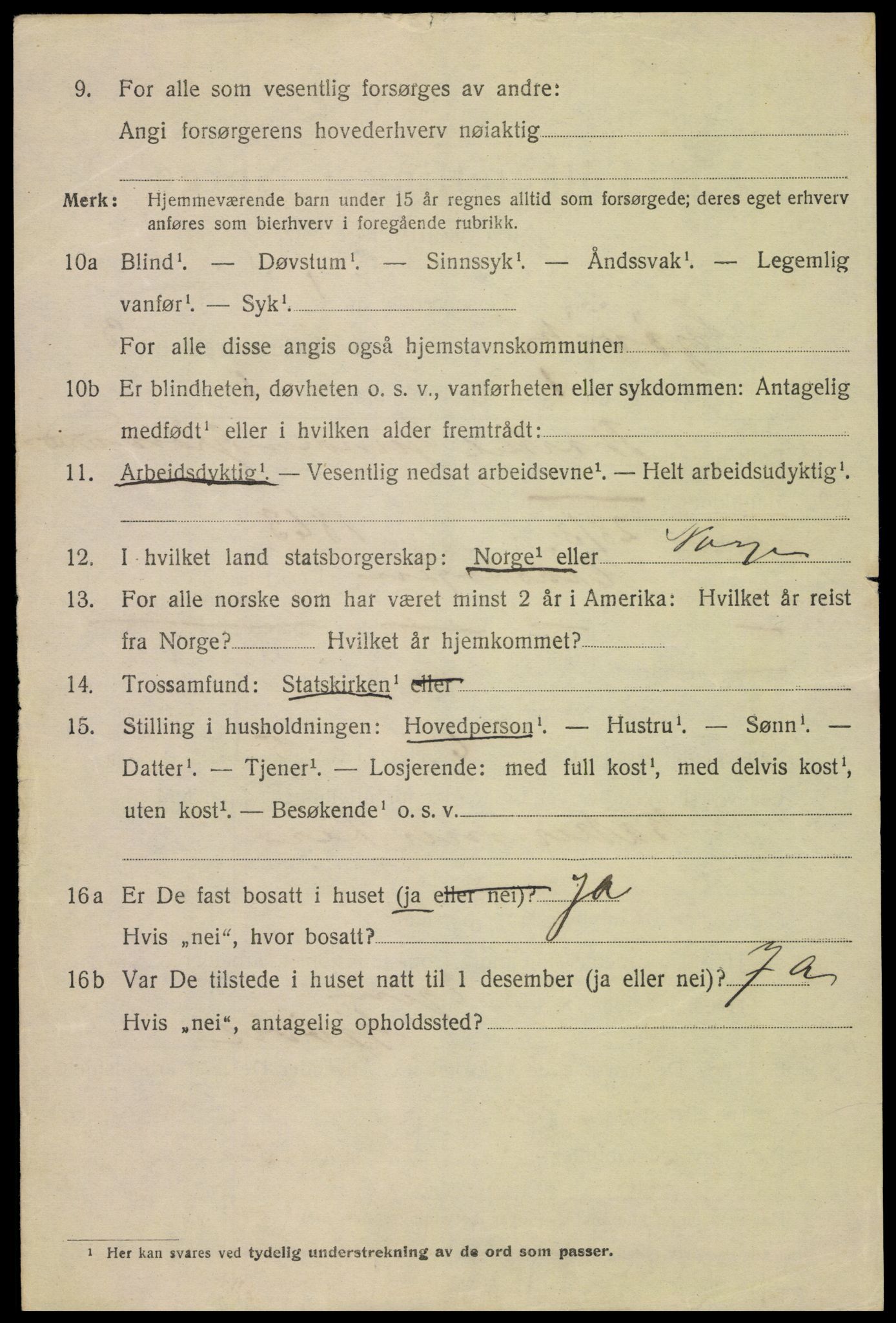 SAH, 1920 census for Gjøvik, 1920, p. 5947